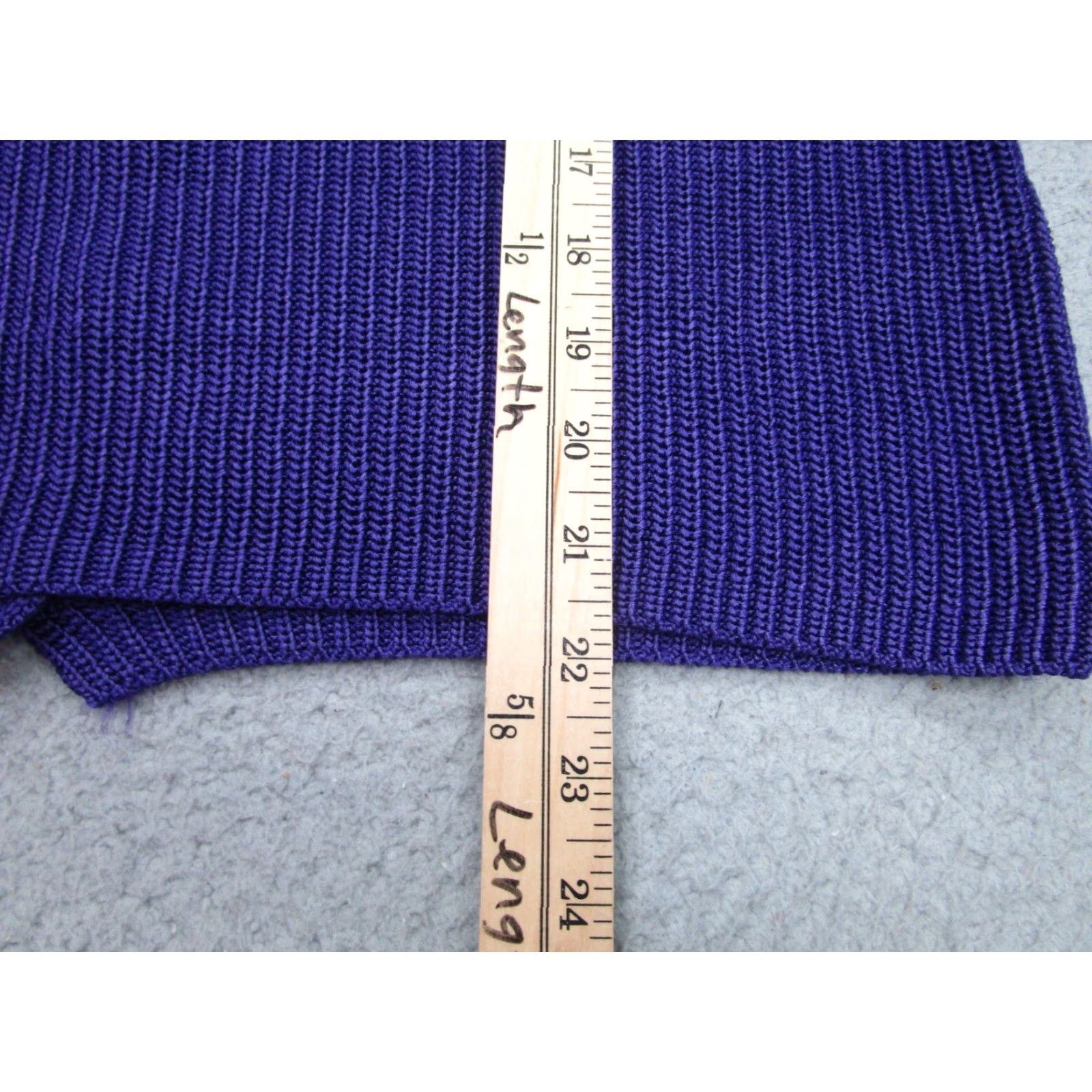 Ralph Lauren VINTAGE Ralph Lauren Sweater Womens M Purple Crochet Knit Cardigan Grandma Size M / US 6-8 / IT 42-44 - 7 Thumbnail