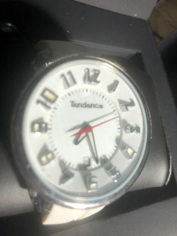 Designer Tondonco white dial rubber strap watch Size ONE SIZE - 9 Thumbnail