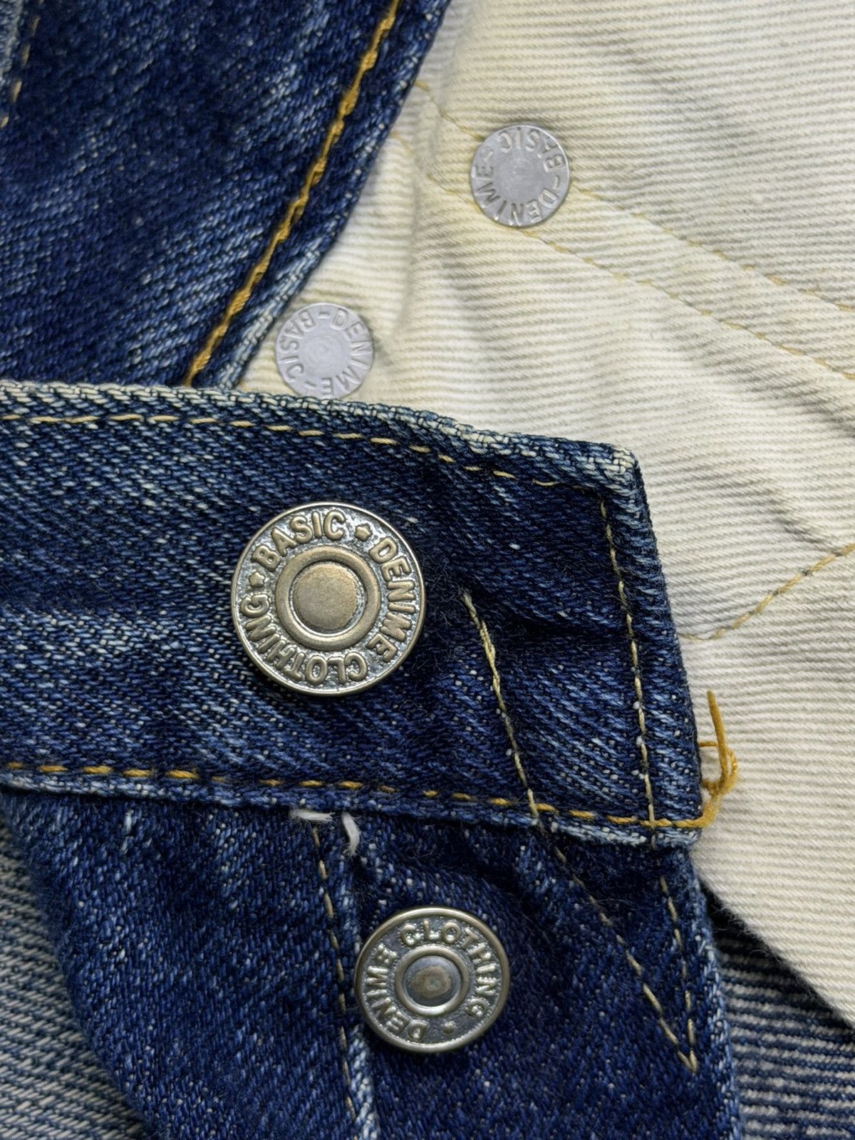 Denime Vintage 90s Denime Selvedge Denim Jeans Made in Japan | W33 Size US 33 - 12 Thumbnail