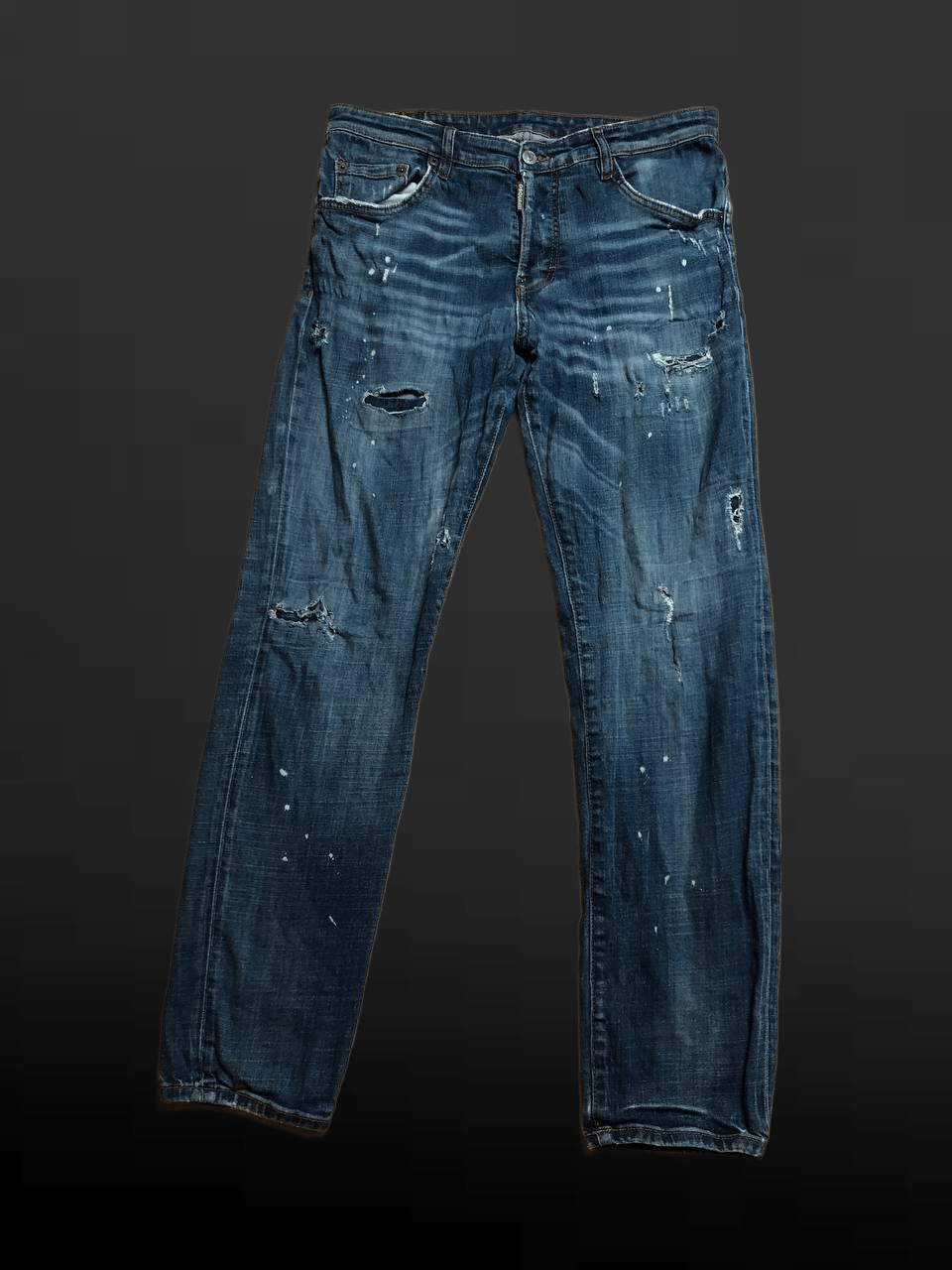 Dsquared2 D-Squared2 Skinny Jeans with Distressed Detailing Size US 32 / EU 48 - 1 Thumbnail