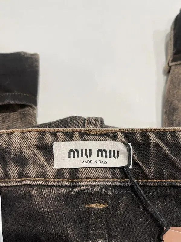 Miu Miu Miu Miu Multicolor Logo Women's Jeans . Size 28" / US 6 / IT 42 - 5 Thumbnail