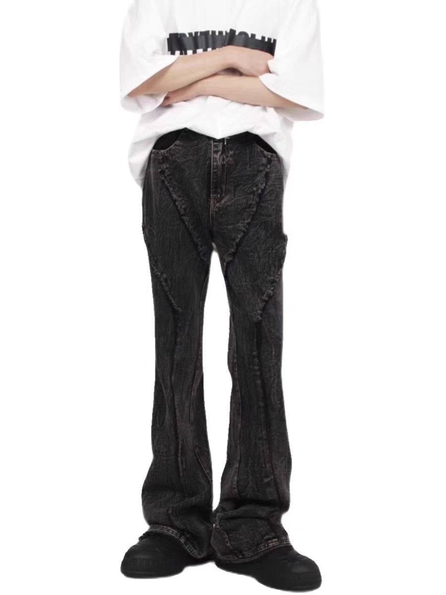 Japanese Brand × Jean Punk Street Style Raw Edge Design Jeans Size US 30 / EU 46 - 5 Thumbnail