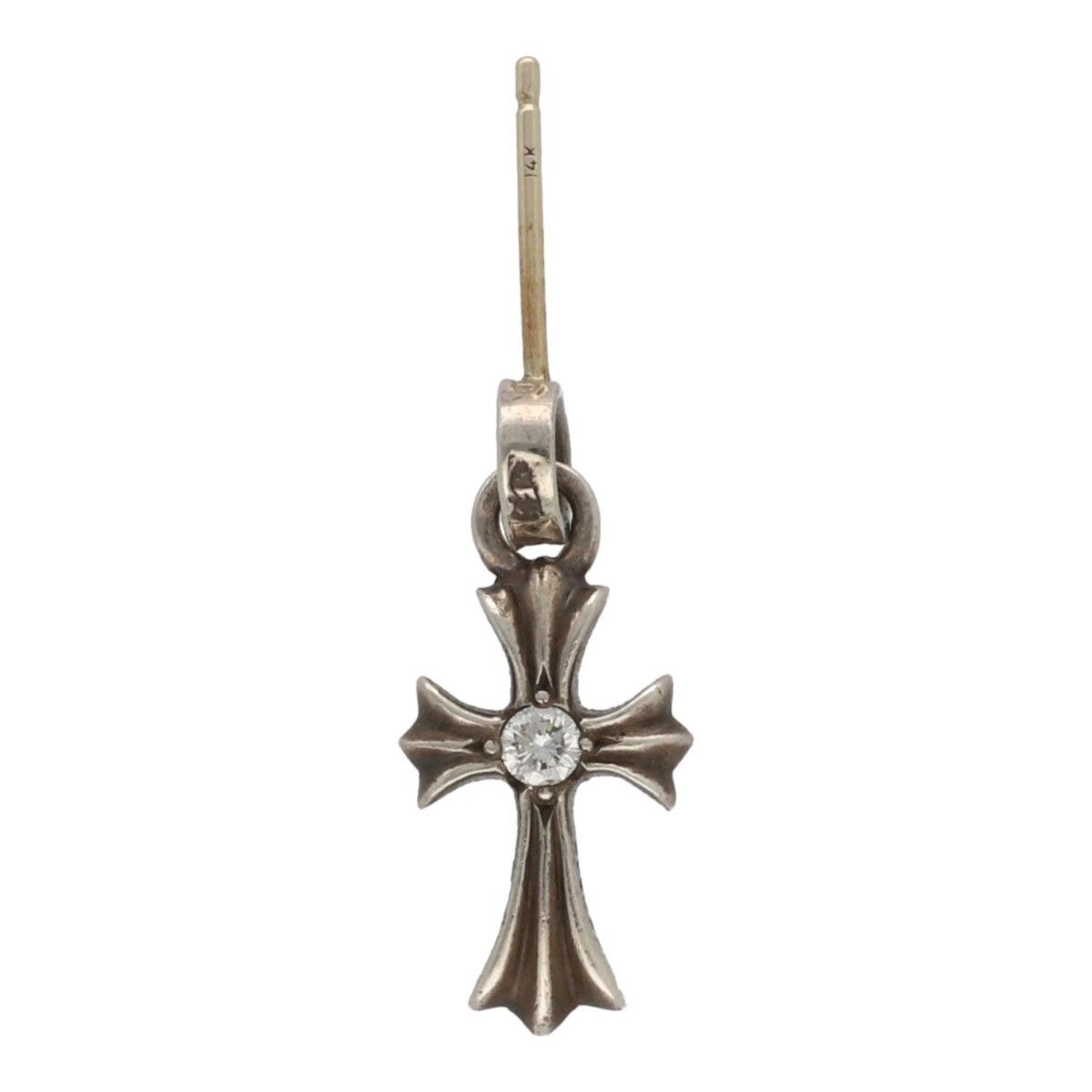 Chrome Hearts CHROME HEARTS Baby Fat PAVE Diamond earring Size ONE SIZE - 3 Thumbnail