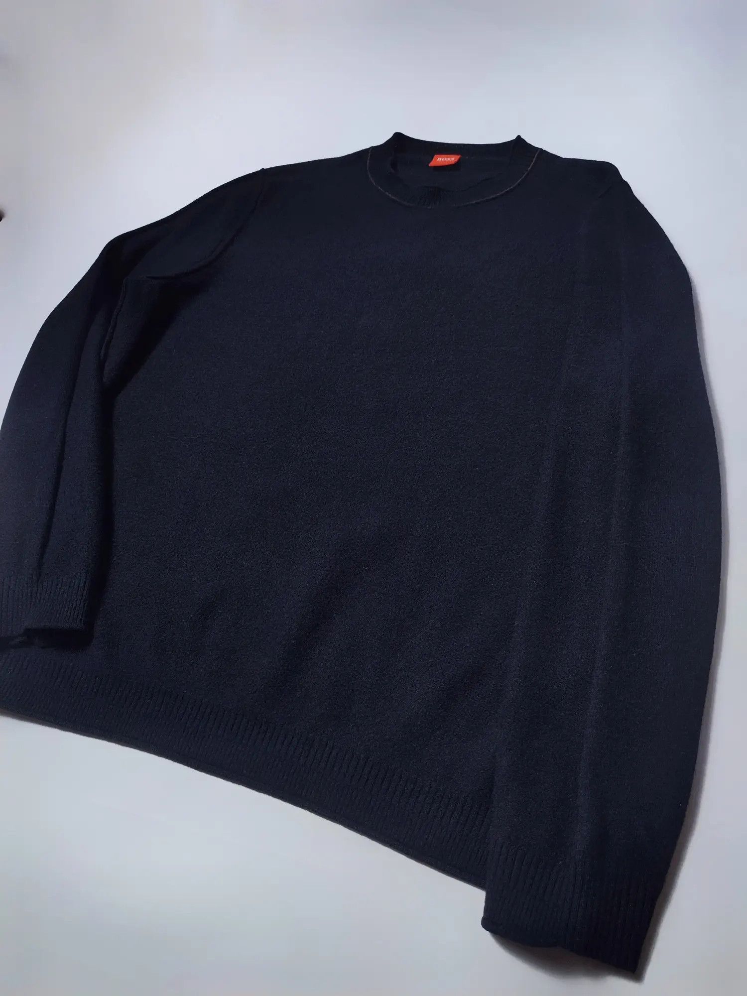 Hugo Boss × Vintage Hugo Boss Vintage Wool Sweater Size US M / EU 48-50 / 2 - 13 Thumbnail