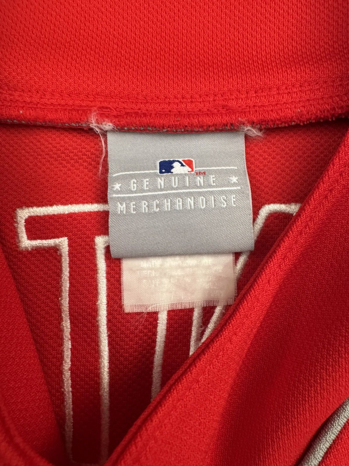 MLB Vintage Anaheim Angels Torii Hunter #48 MLB Stitched Jersey Size US M / EU 48-50 / 2 - 4 Thumbnail