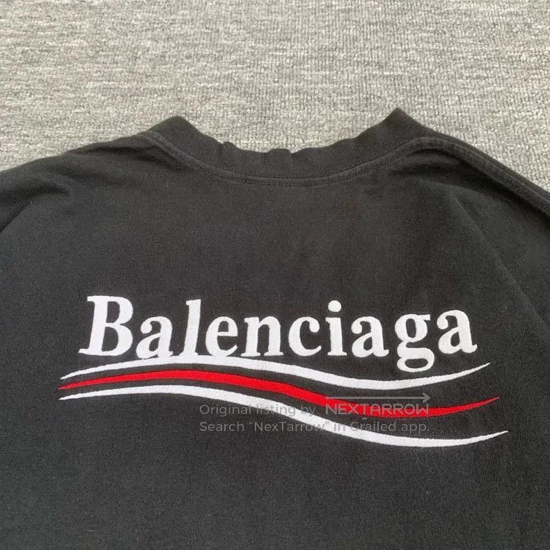 Balenciaga Balenciaga Black Coke Layered Longsleeve. Size US XS / EU 42 / 0 - 7 Thumbnail