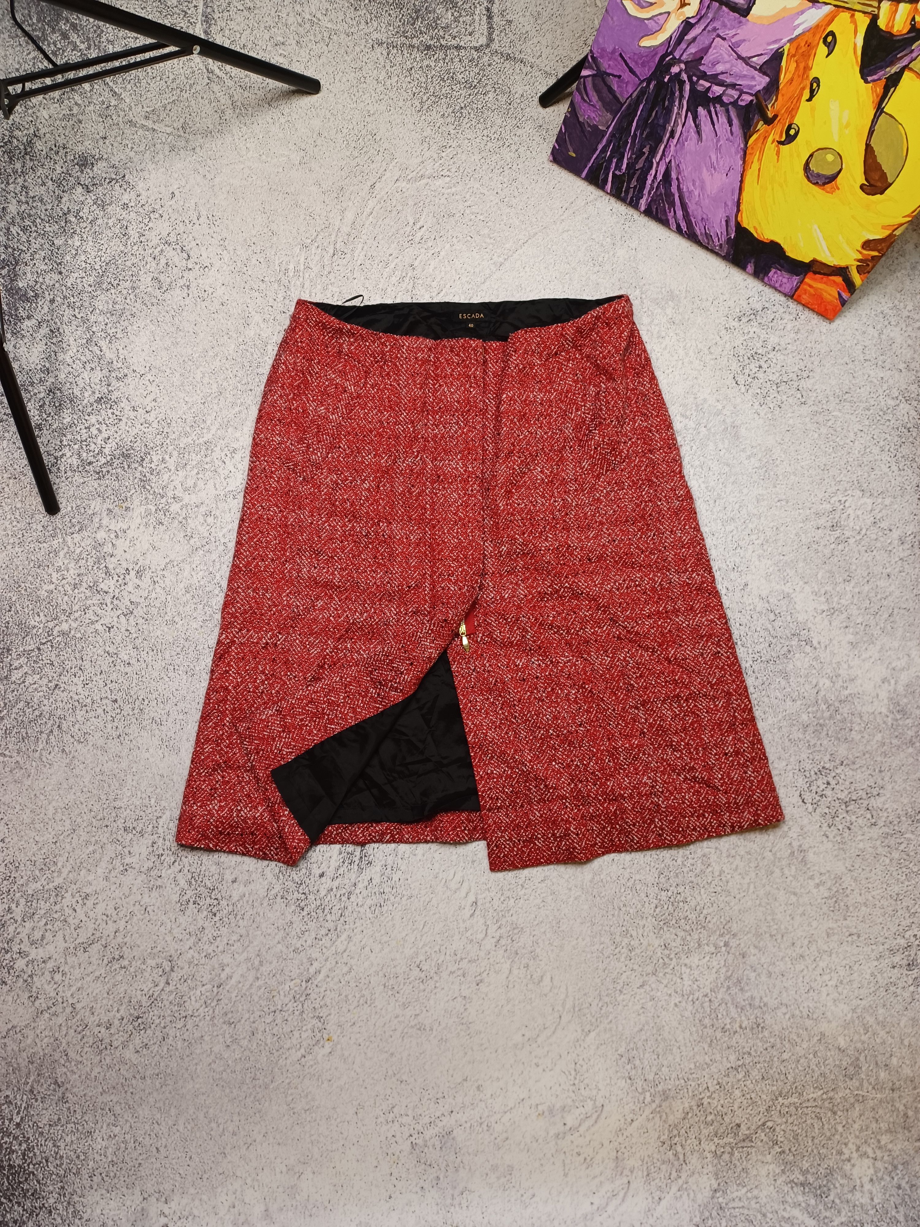 Escada × Vintage Vintage Escada Skirt – Size EU 40 Size 30" / US 8 / IT 44 - 3 Thumbnail