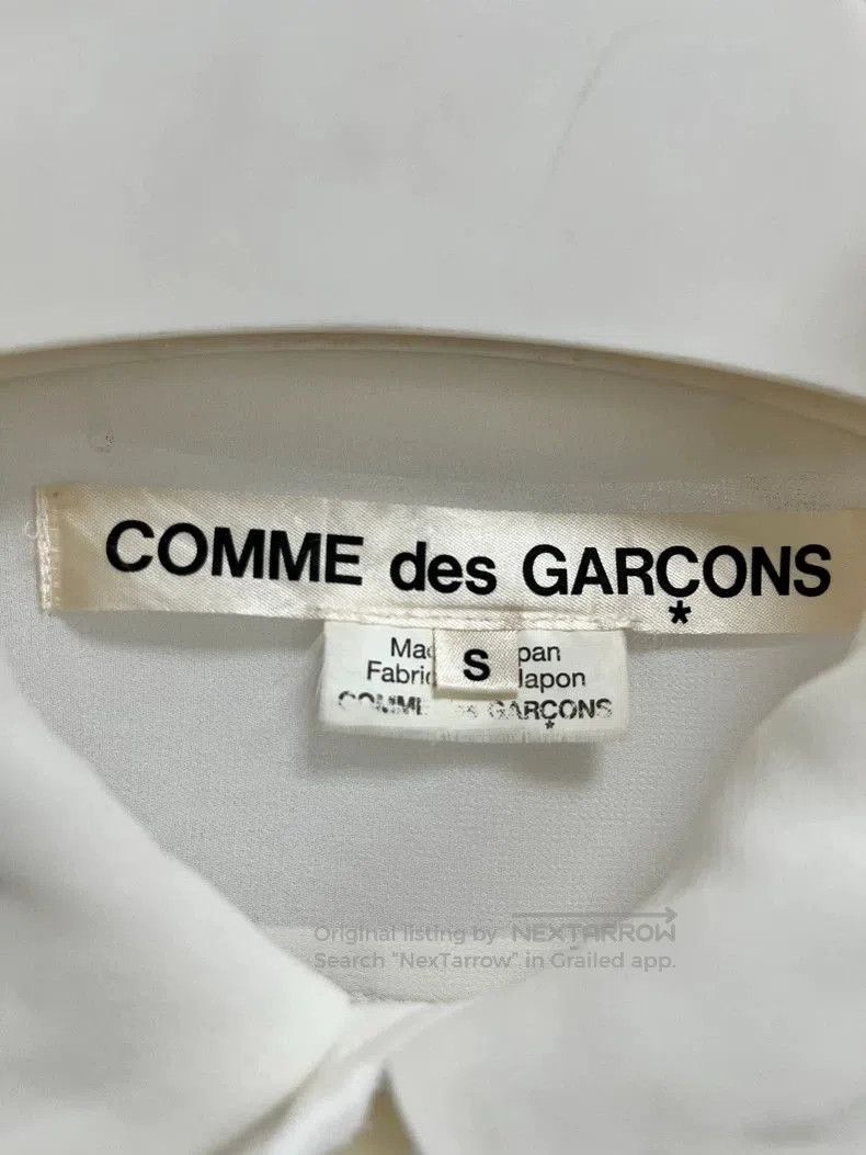 Comme des Garcons Comme des Garçons White Ruffled Shirt. Size US M / EU 48-50 / 2 - 2 Thumbnail