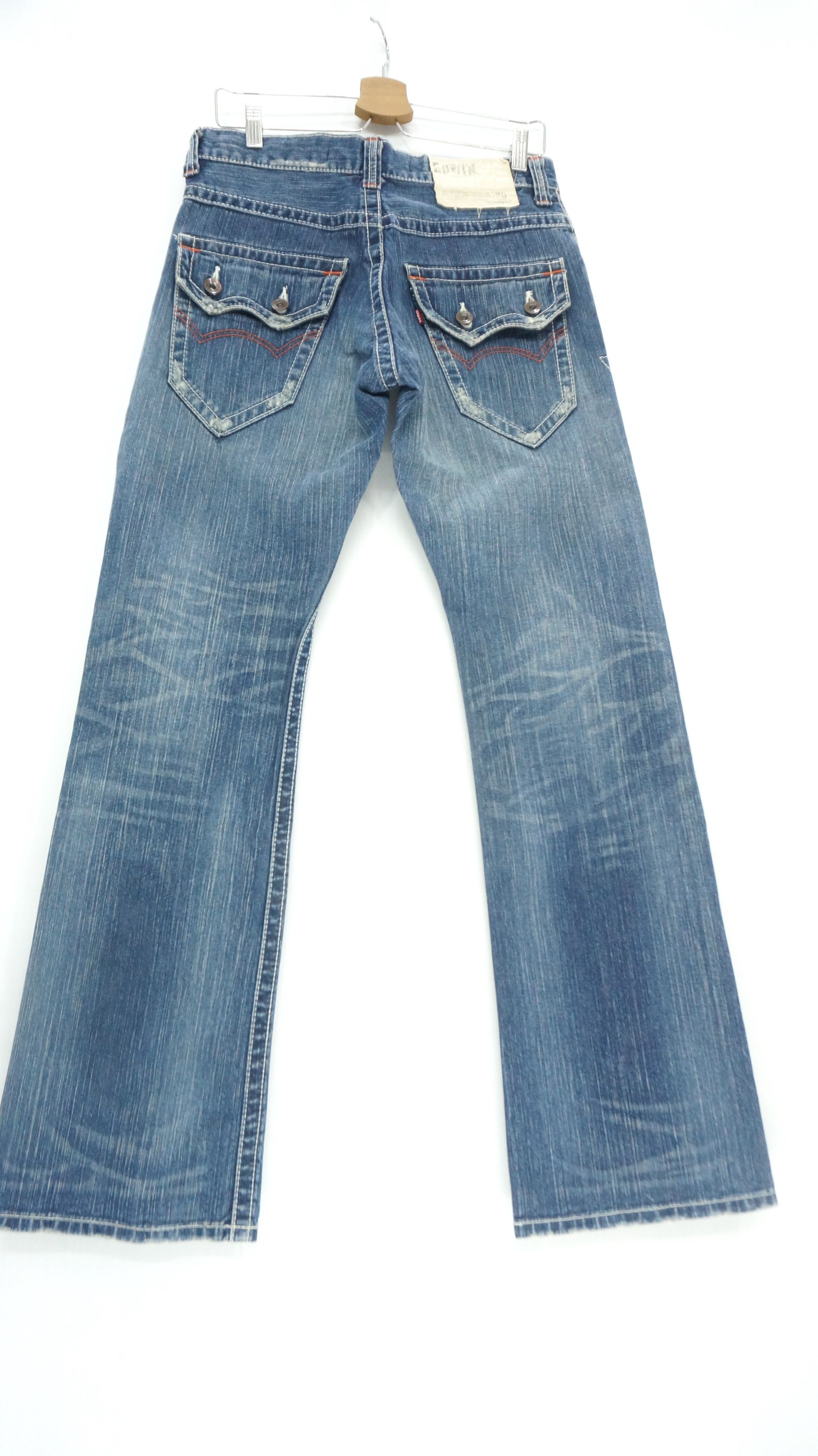 🔥 Edwin Exclusive Vintage XVS EXV342 Flared Bootcut Jeans