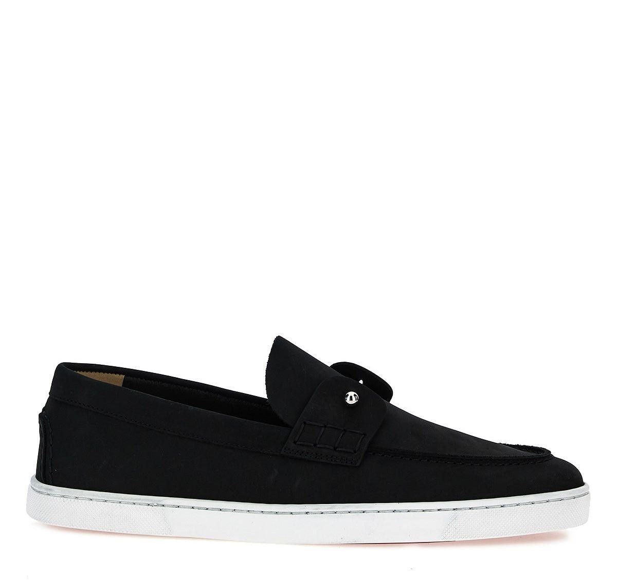 CHRISTIAN LOUBOUTIN CHAMBILBOAT LOAFERS SIZE 42.5