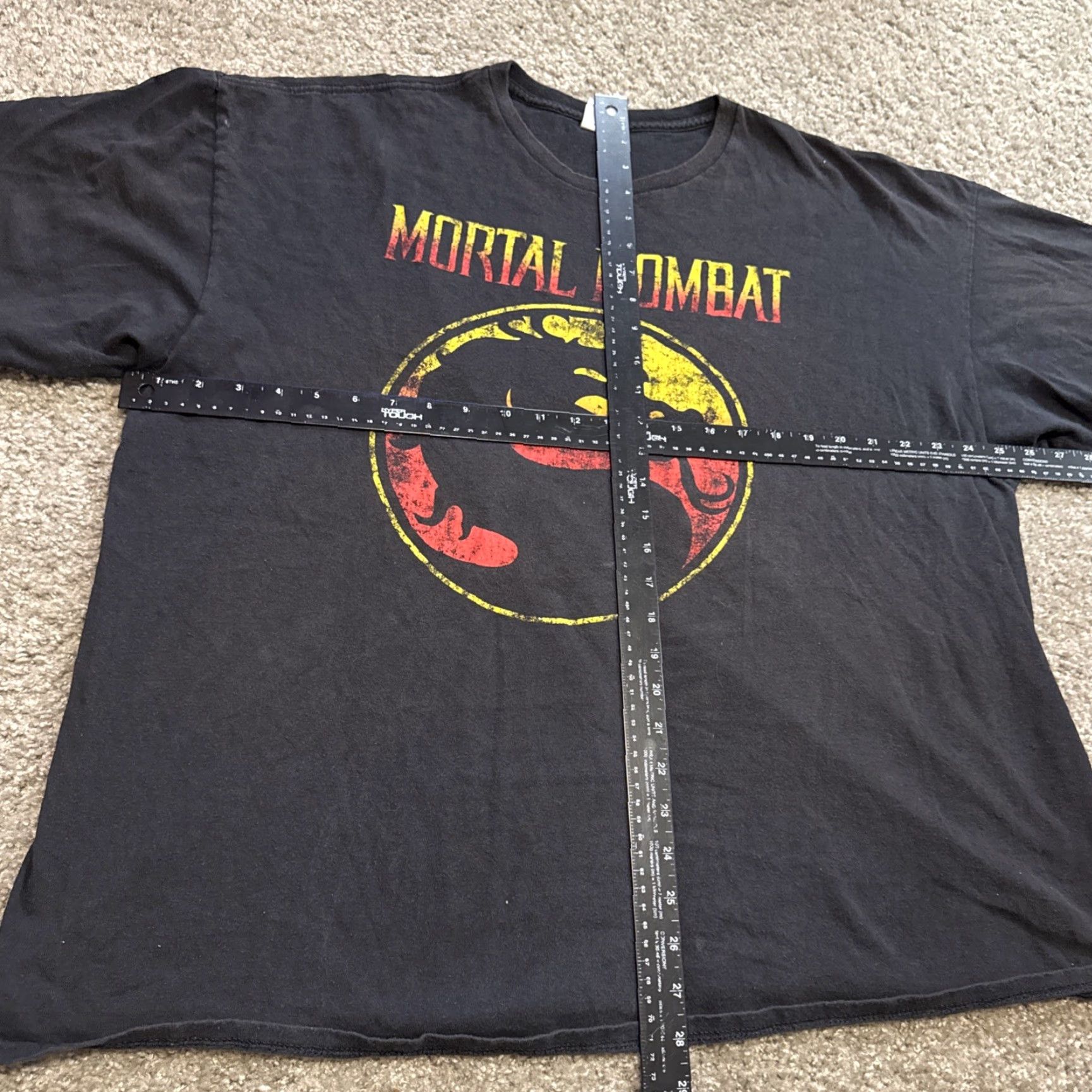 Etro VINTAGE Mortal Kombat T-Shirt Black Retro 3XL Mens Size US XXL / EU 58 / 5 - 3 Thumbnail
