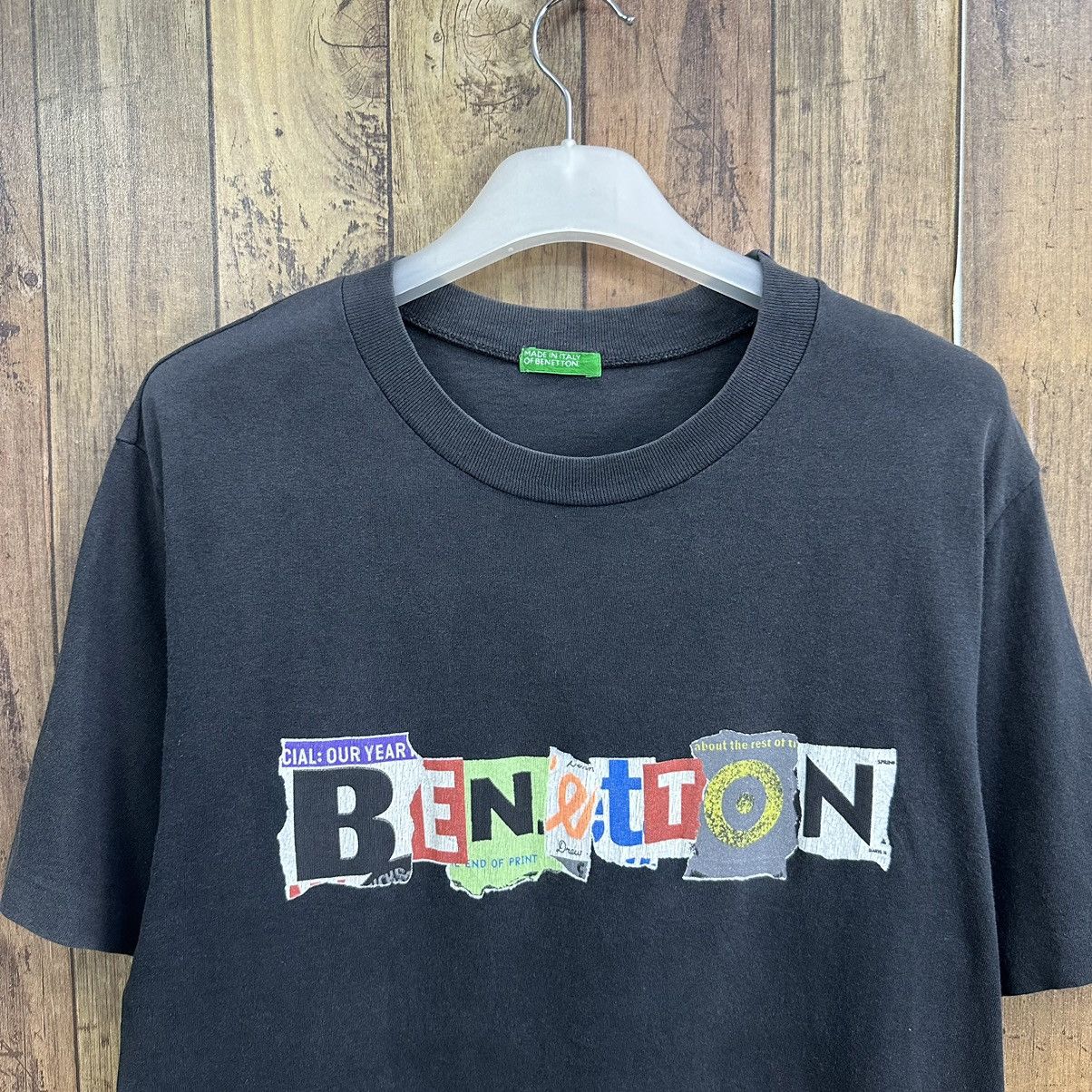 Formula 1 Vintage Benetton Box Logo Sunfaded Tshirt A813 Size US M / EU 48-50 / 2 - 2 Thumbnail