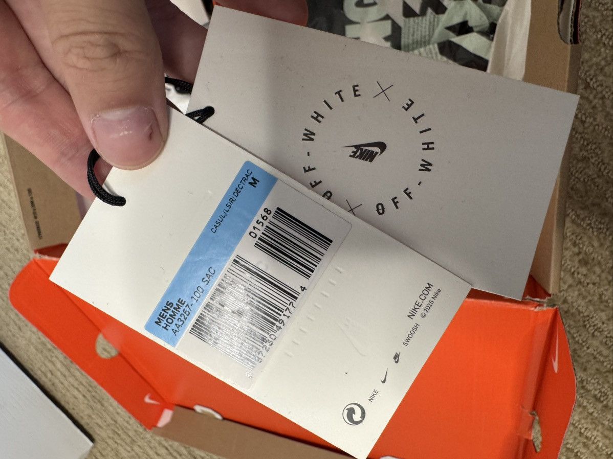 Off-White Nike React Hyperdunk 2017 Flyknit x Off White Size US 12 / EU 45 - 18 Thumbnail
