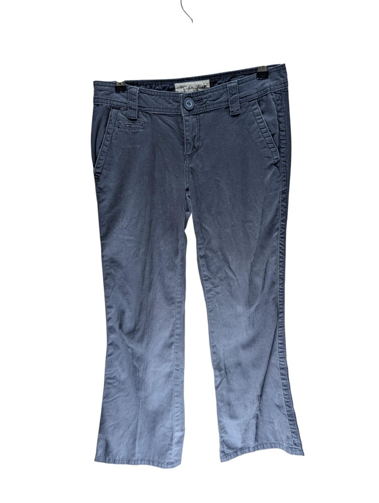 Aeropostale Aeropostale Navy Stretch Chino Pants – Women’s 5/6 (Short) Size 28" / US 6 / IT 42 - 1 Thumbnail