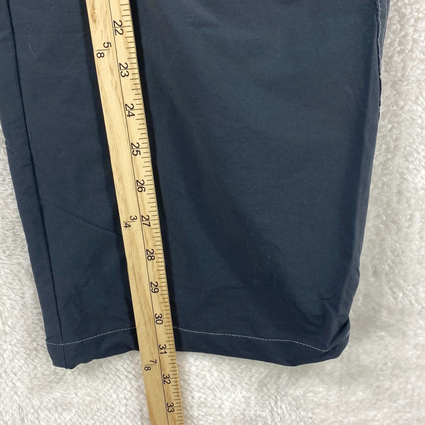 Vintage Kuhl Mens 38x30 Gray Pants Outdoors Hiking Pockets Lightweight Nylon Spandex Size US 38 / EU 54 - 5 Thumbnail