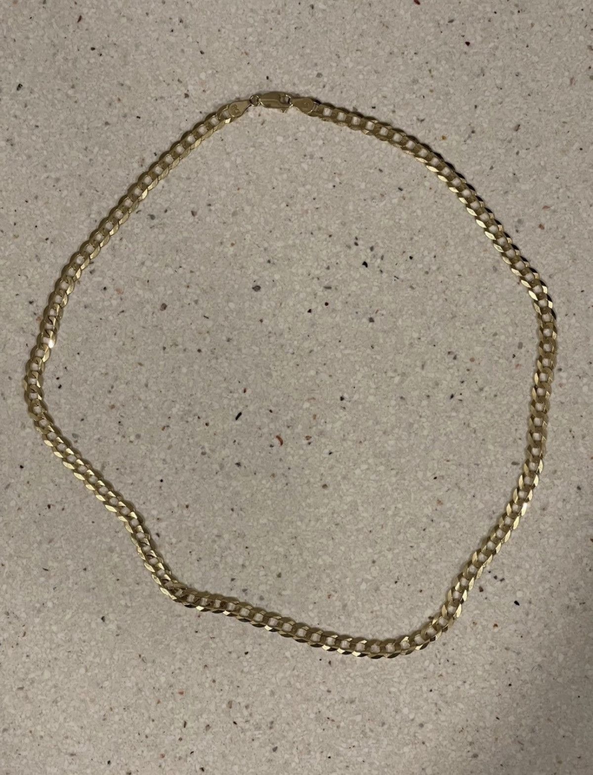 Other 14K Yellow Gold 20 In Solid Cuban Curb Link Chain Necklace Size ONE SIZE - 2 Thumbnail
