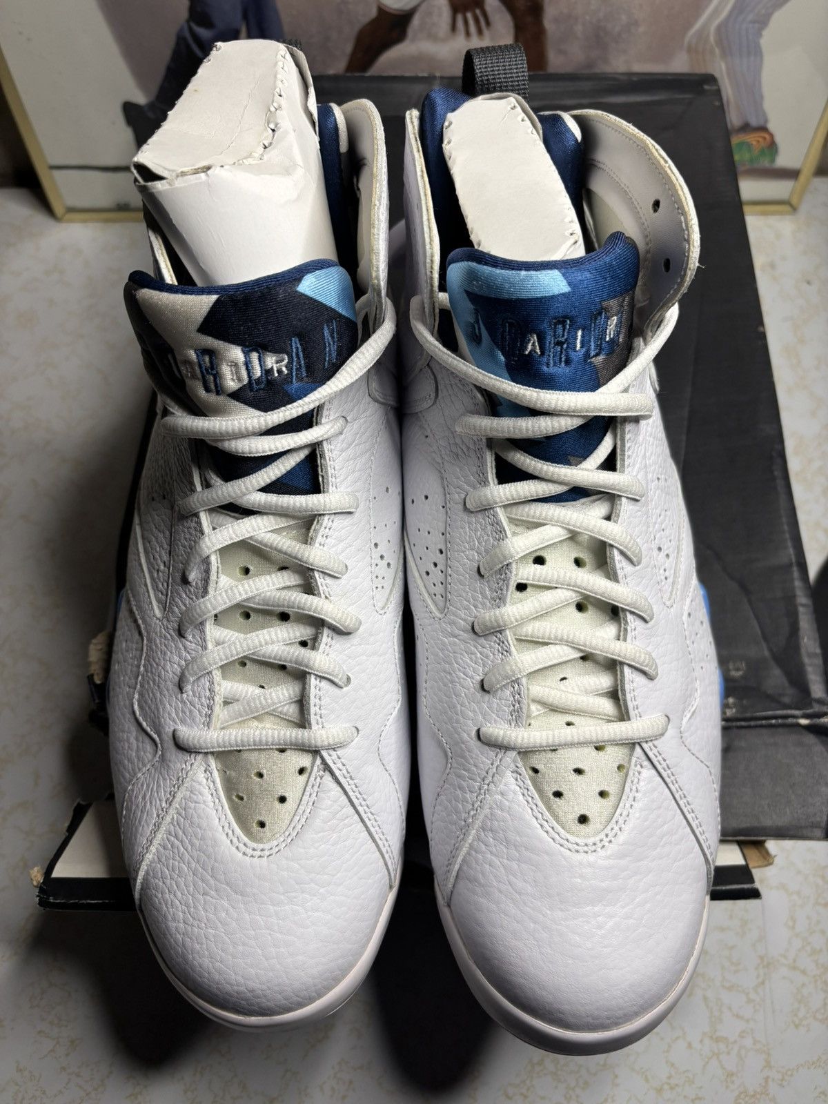 Jordan Brand Air Jordan 7 Retro French Blue Size US 10.5 / EU 43-44 - 2 Thumbnail