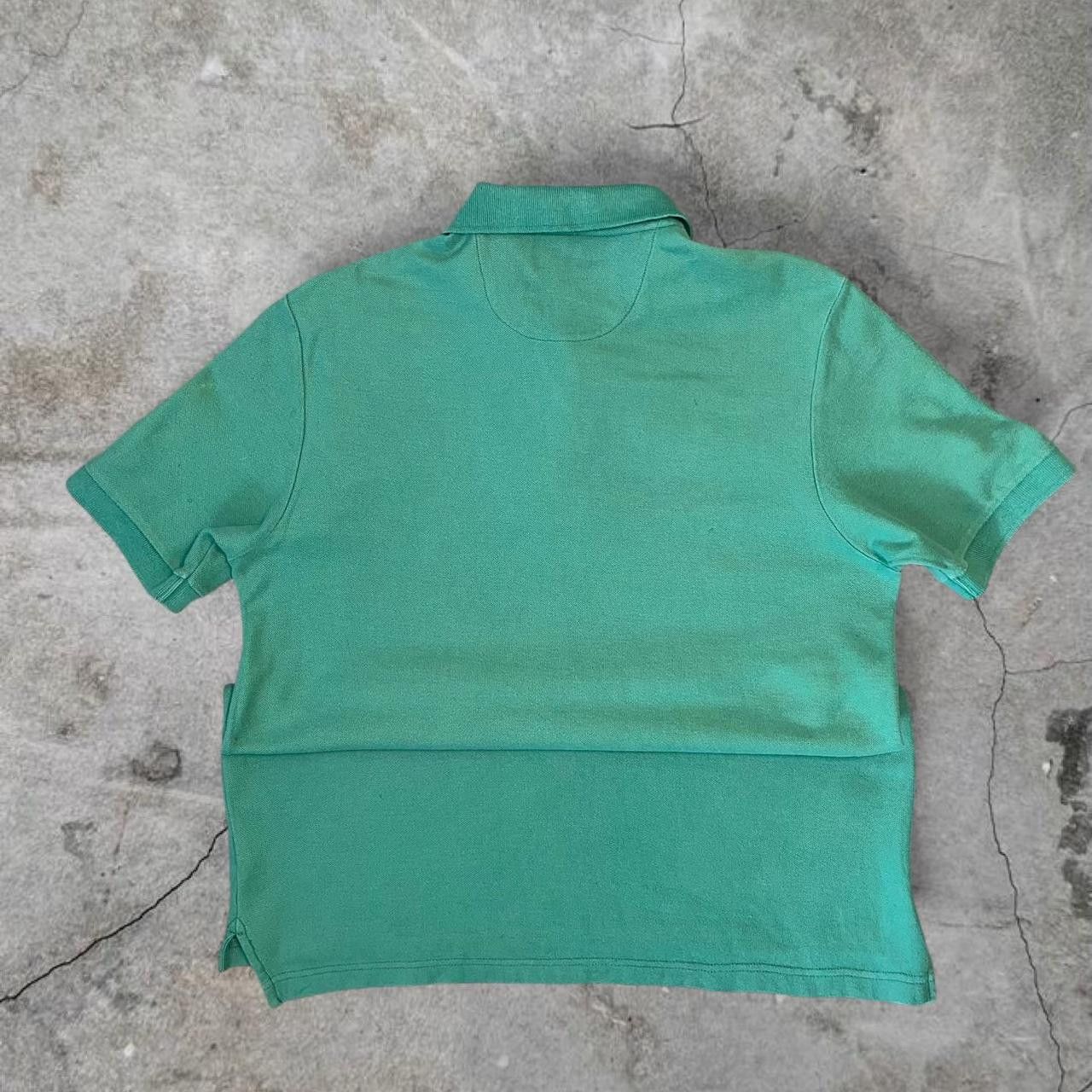Chaps Vintage Chaps Crest Logo Polo Shirt Mint Green Size Small Size US S / EU 44-46 / 1 - 2 Thumbnail