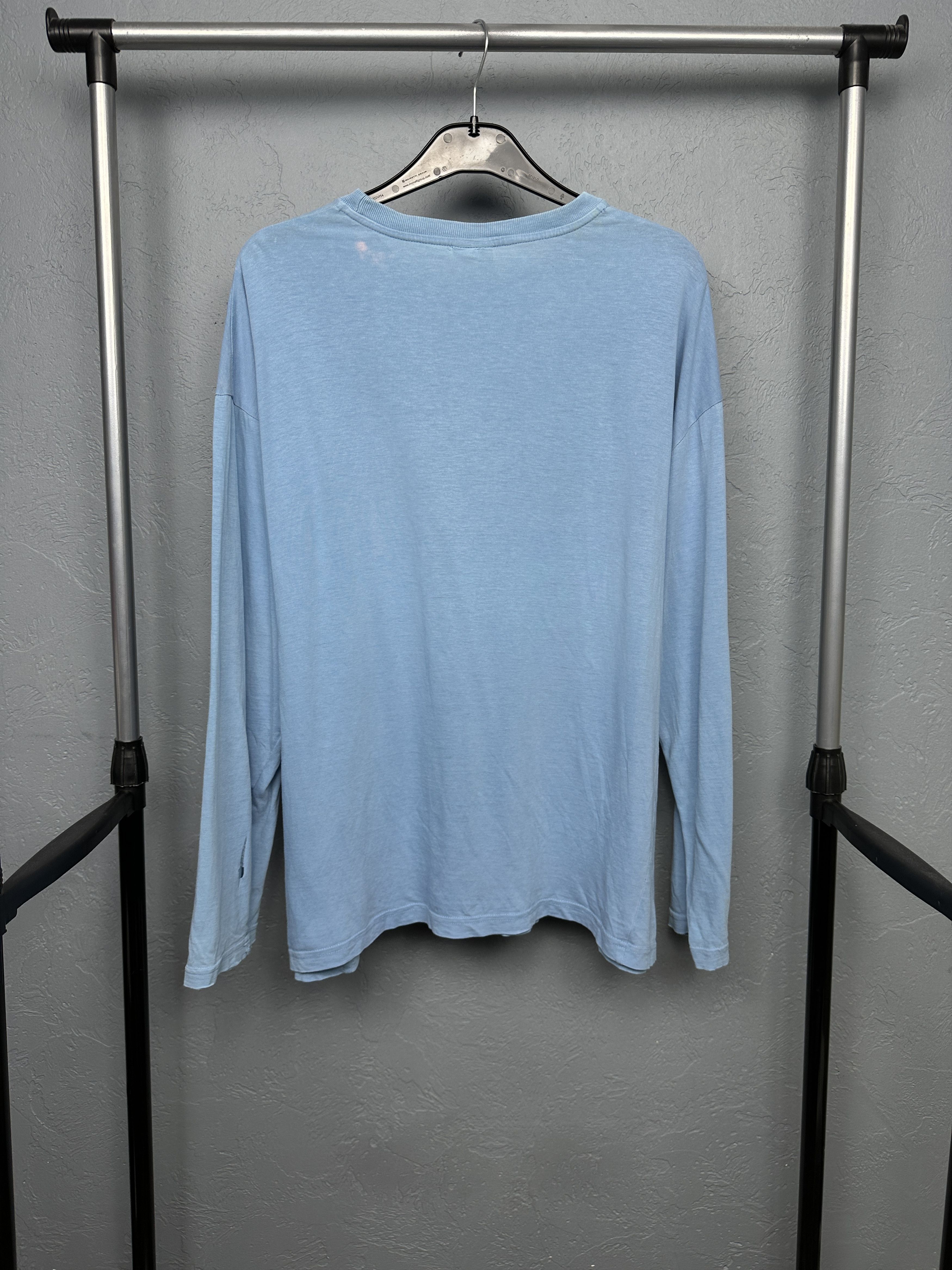 Dolce & Gabbana Dolce & Gabbana Vintage Mens Distressed Long Sleeve T-Shirt Size US L / EU 52-54 / 3 - 10 Thumbnail