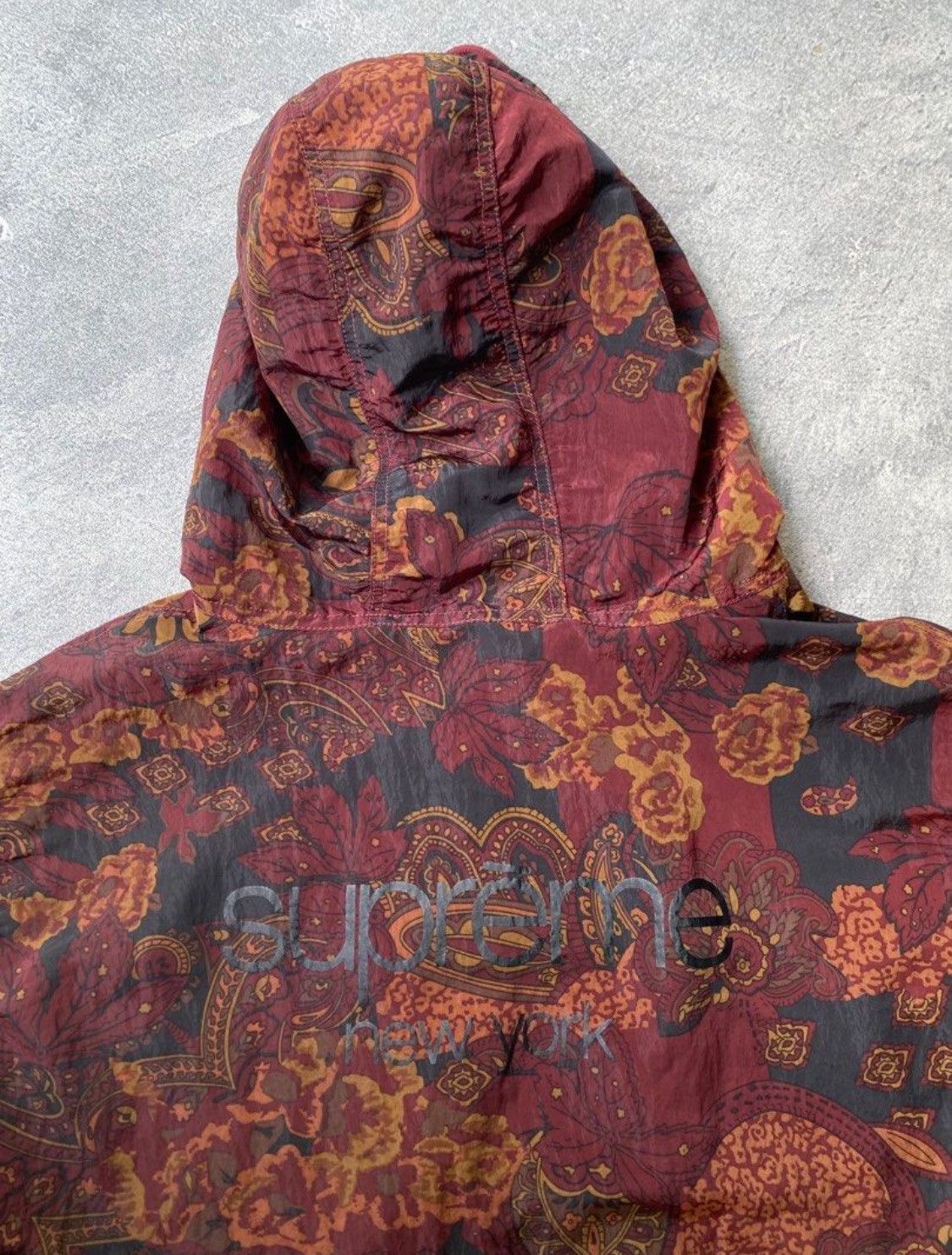 Stone Island × Supreme Stone Island x Supreme Paisley Hoodie Size US L / EU 52-54 / 3 - 8 Thumbnail