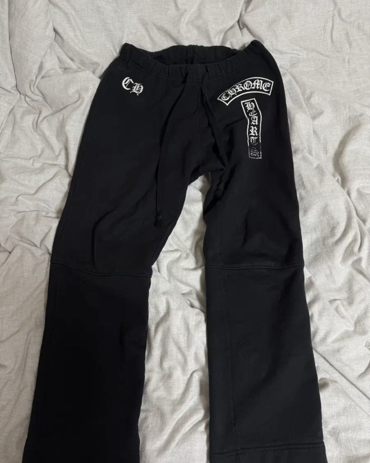 Chrome Hearts Horseshoe Logo Sweatpants Size US 32 / EU 48 - 1 Thumbnail