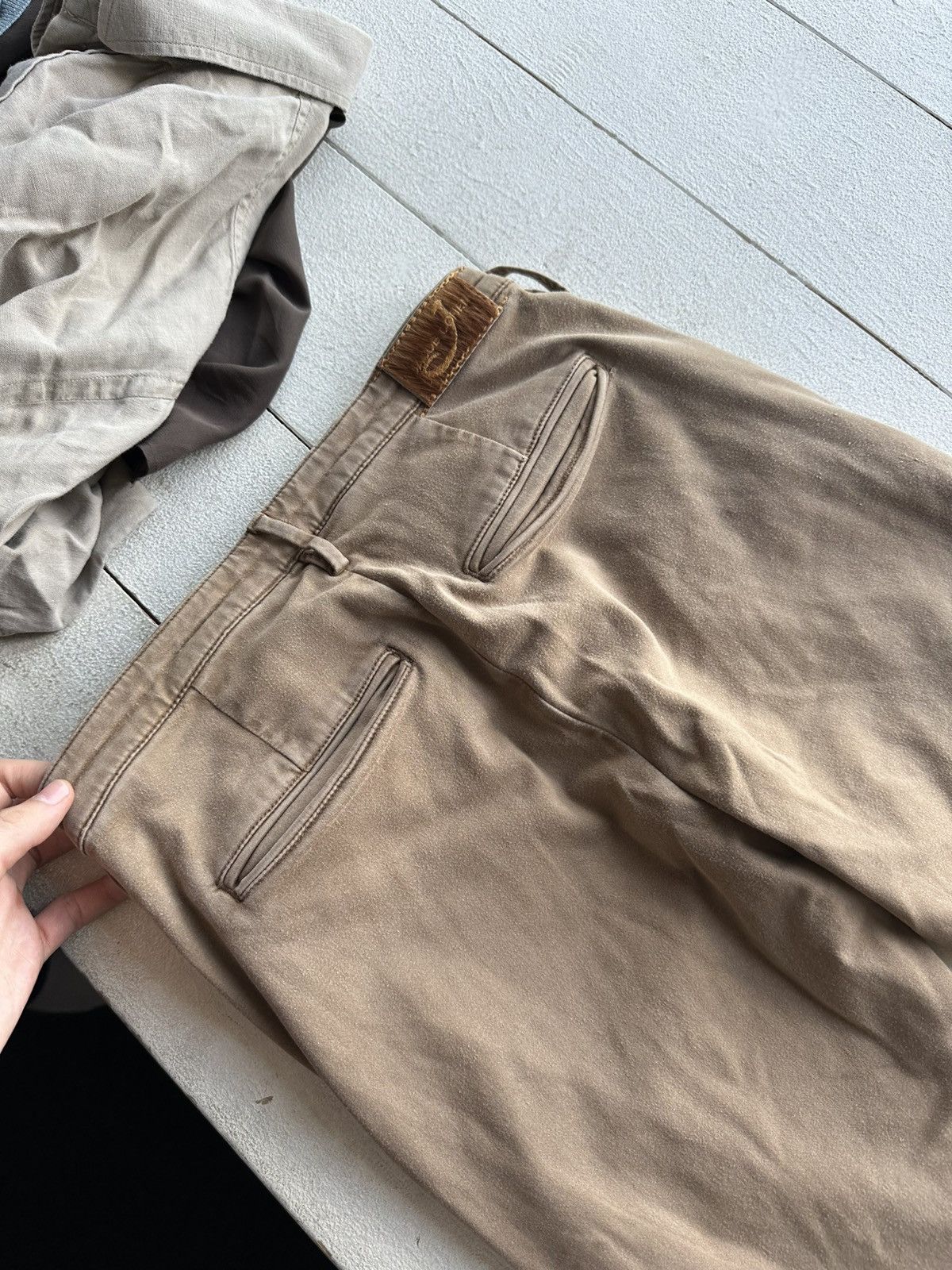 Jacob Cohen 🚨RARE JACOB COHEN LUXURY BROWN BEIGE PANTS OLD MONEY ITALY Size 25" / US 0 / IT 36 - 9 Thumbnail