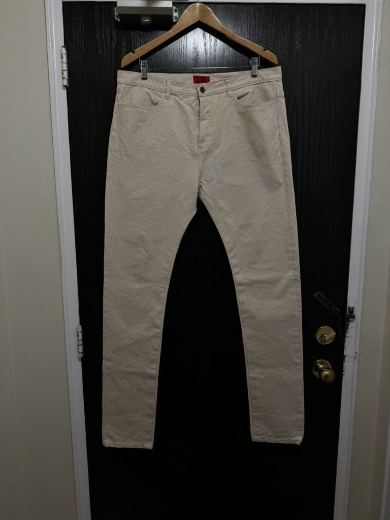 A.P.C. × Kanye West Putty Denim Jeans Size US 35 - 1 Thumbnail