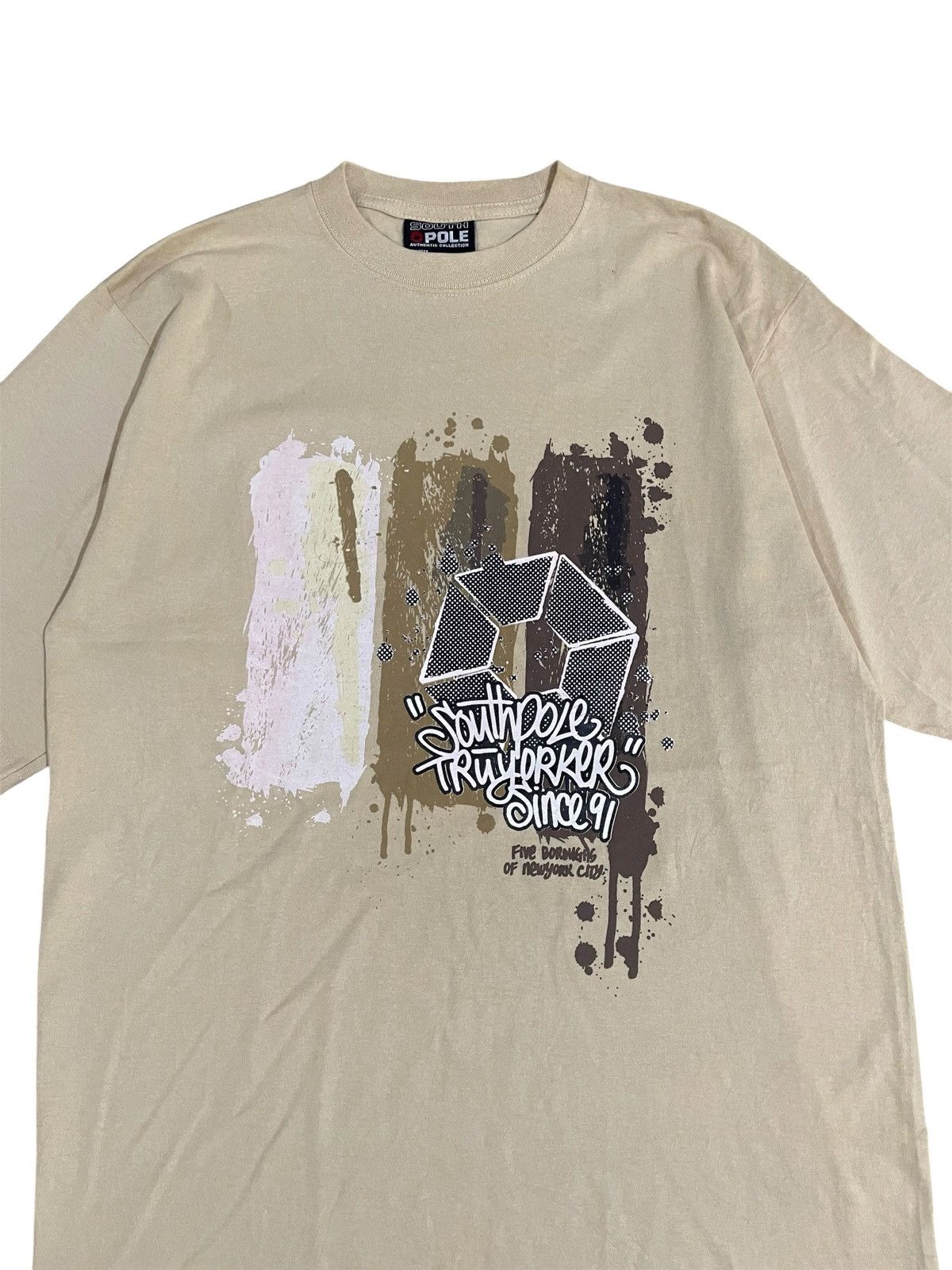 Southpole Y2K Southpole Graphic Big Logo T-Shirt Hype Rap Size US M / EU 48-50 / 2 - 2 Thumbnail