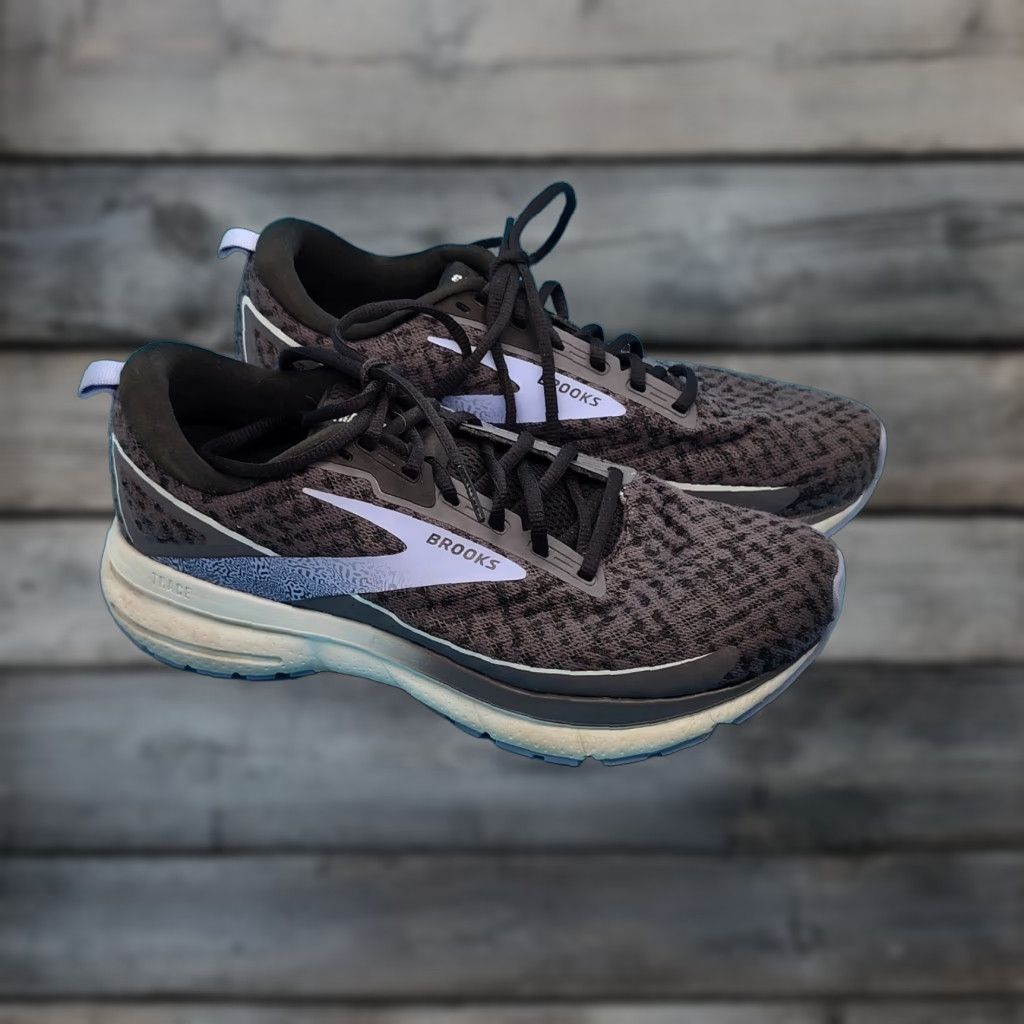 Brooks VINTAGE Brooks Trace 3 Sneakers Women's Athletic Running & Jogging Shoes Size 9.5 Medium US Blackened Pearl Skylight Iris Size US 7.5 / IT 37.5 - 1 Thumbnail