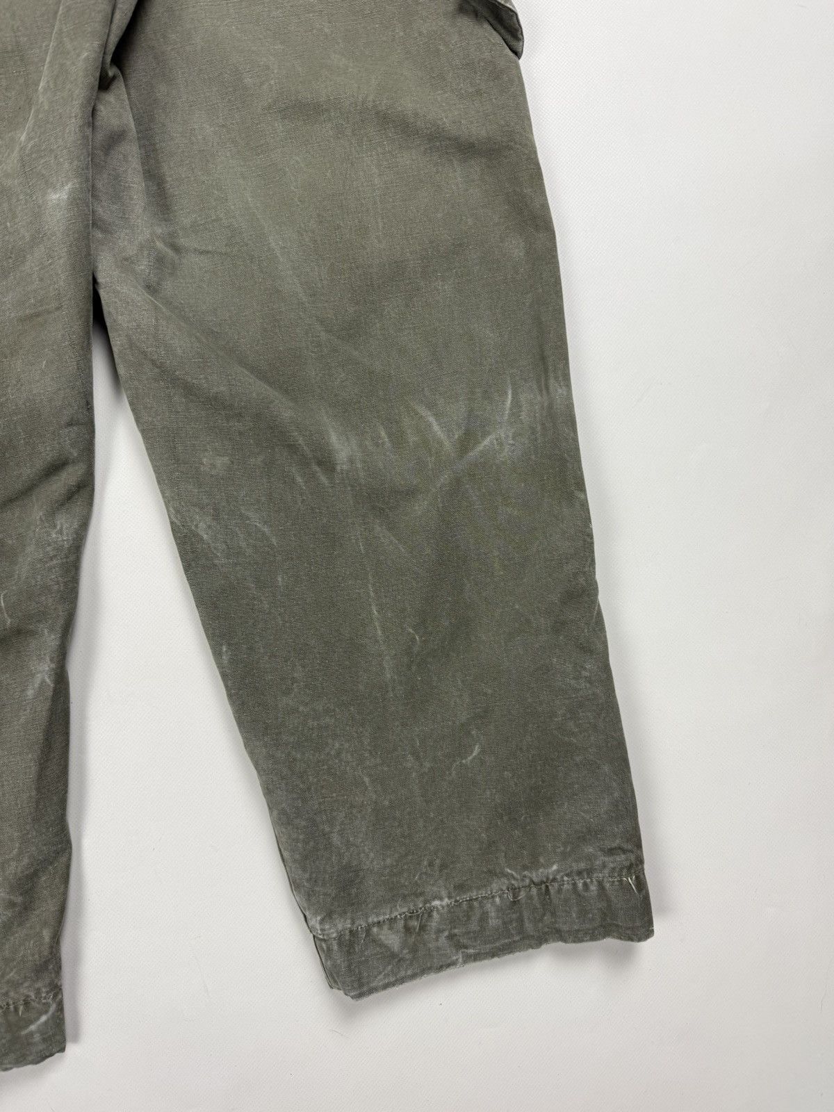 Vintage 950s Belgian Army A.M. Seynaeve Cargo Trousers Pants Size US 30 / EU 46 - 25 Thumbnail
