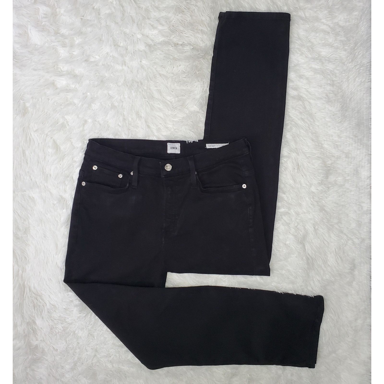 Edwin Edwin Elin Straight Crop Jeans 29 / 8 Size 29" - 2 Thumbnail