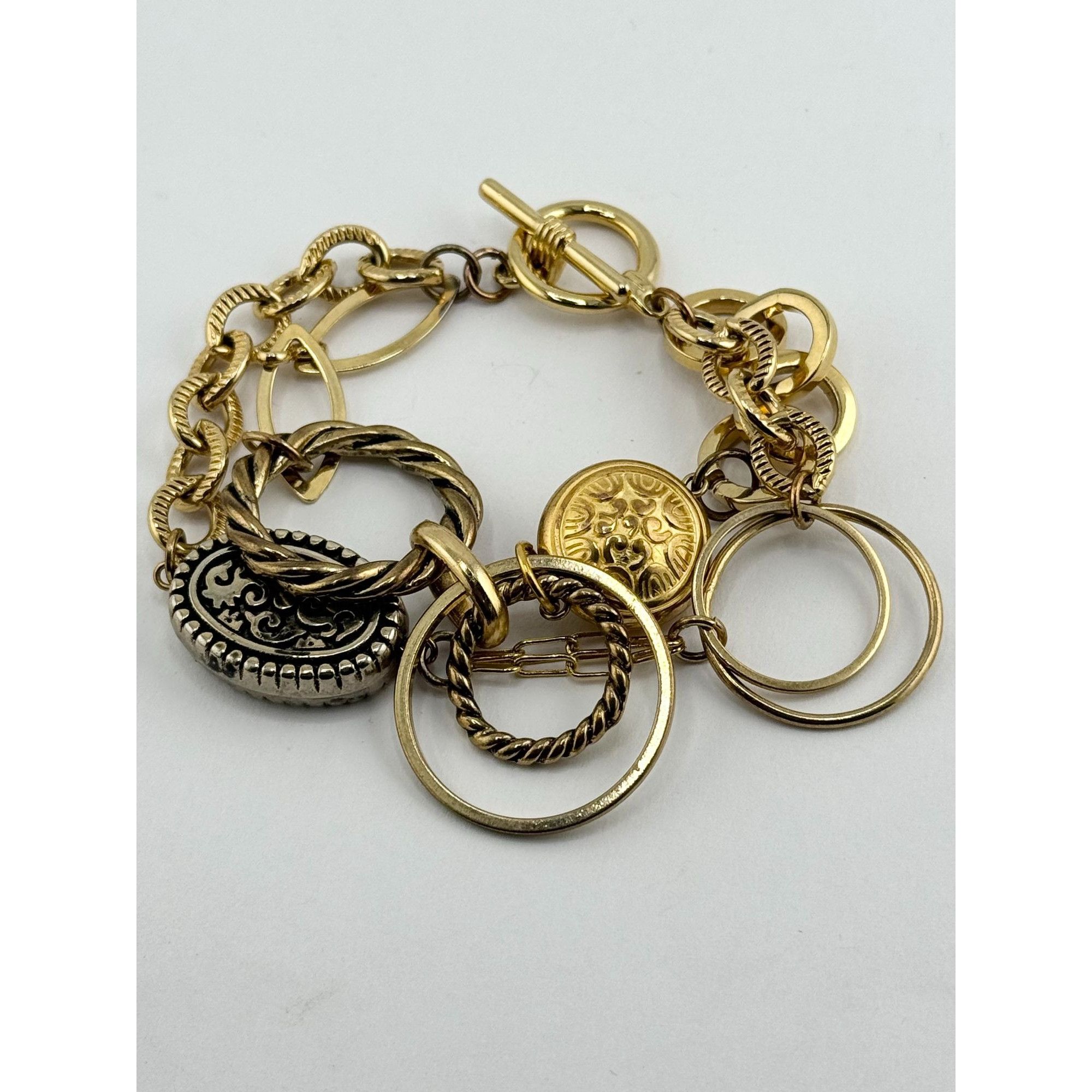 Vintage Vintage multi chain bracelet Size ONE SIZE - 2 Thumbnail