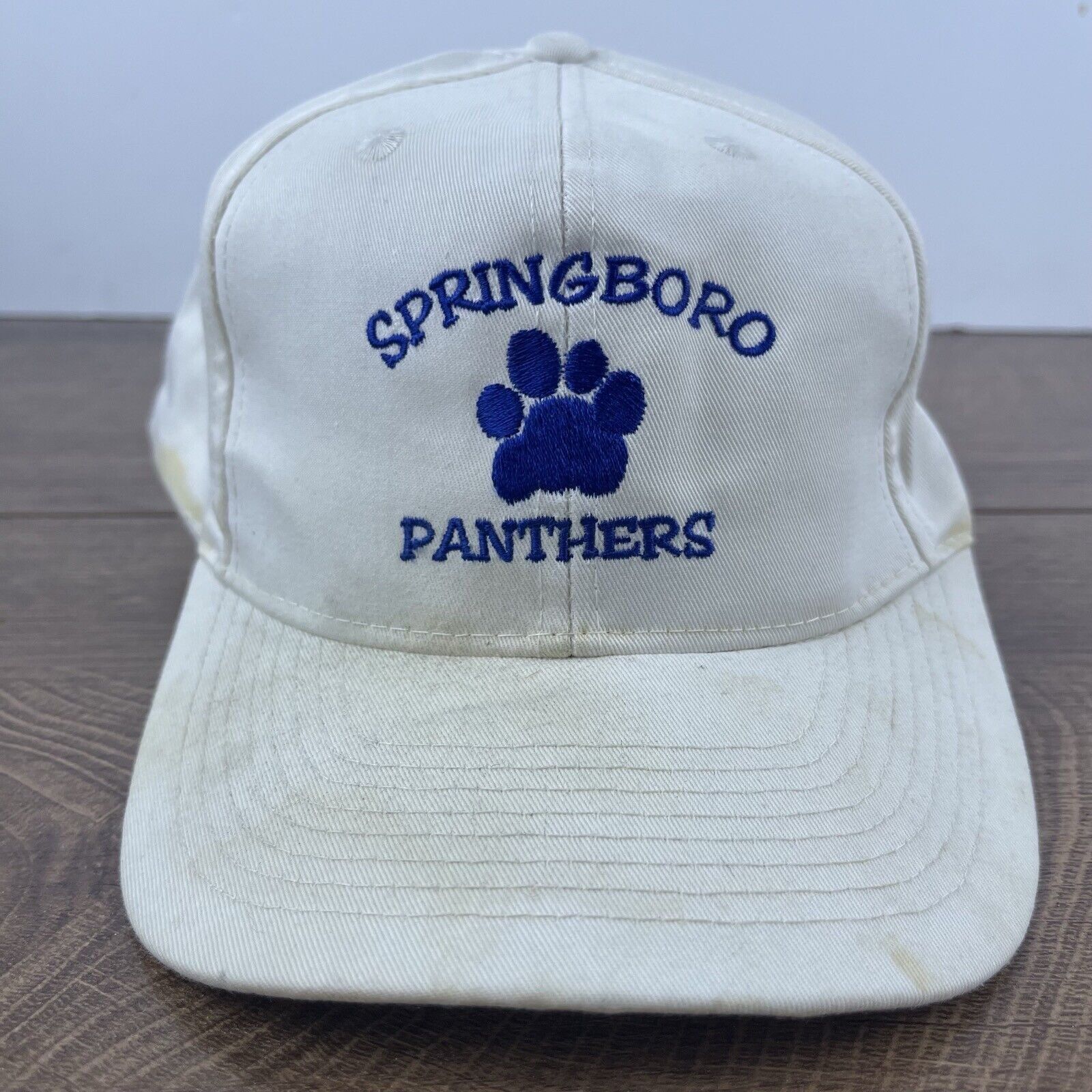 Other Springboro Panthers Hat White Cap Hat Springboro Adjustable Size ONE SIZE - 2 Thumbnail