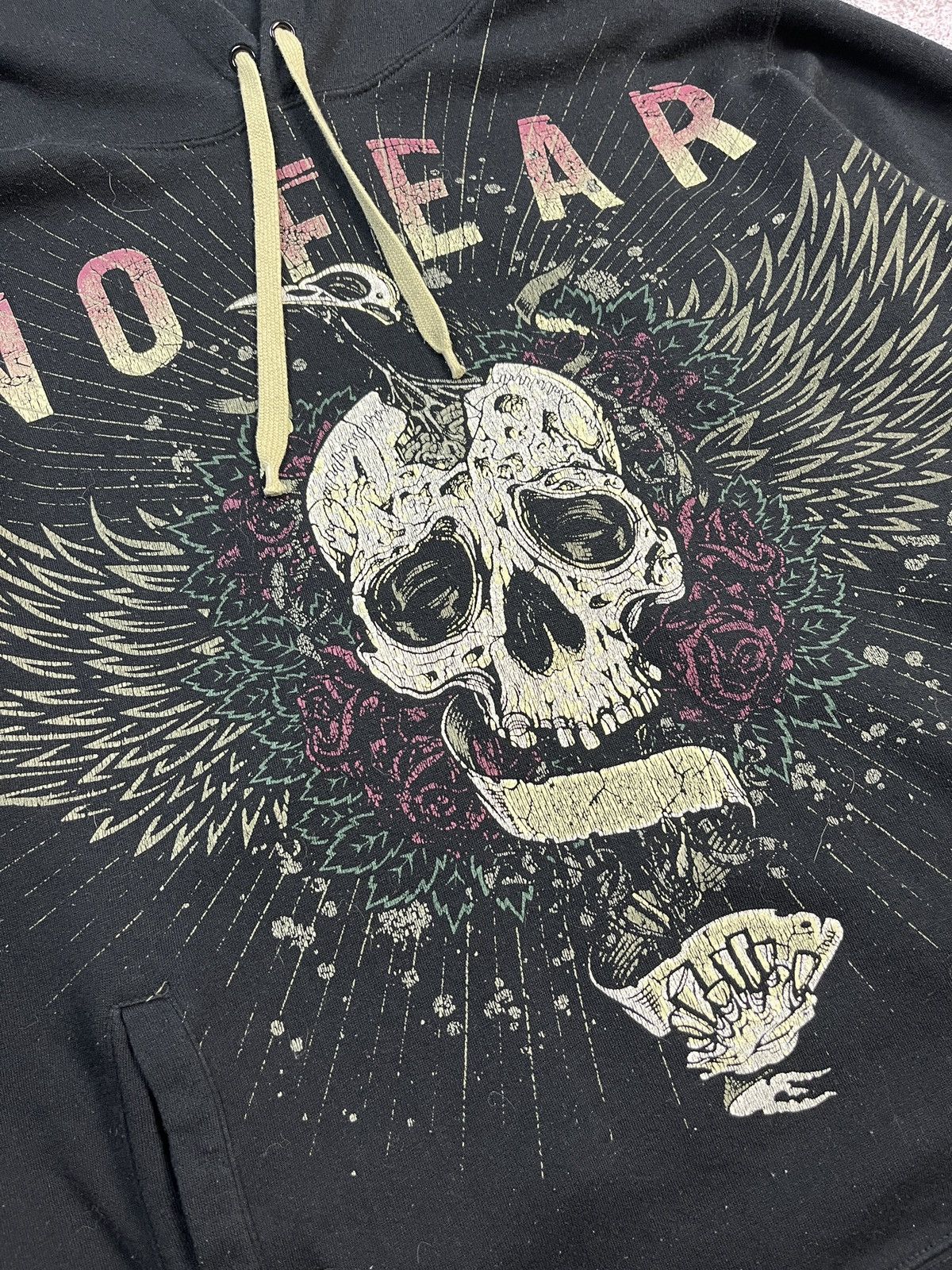 No Fear Vintage No Fear Logo Hoodie Size US XL / EU 56 / 4 - 4 Thumbnail