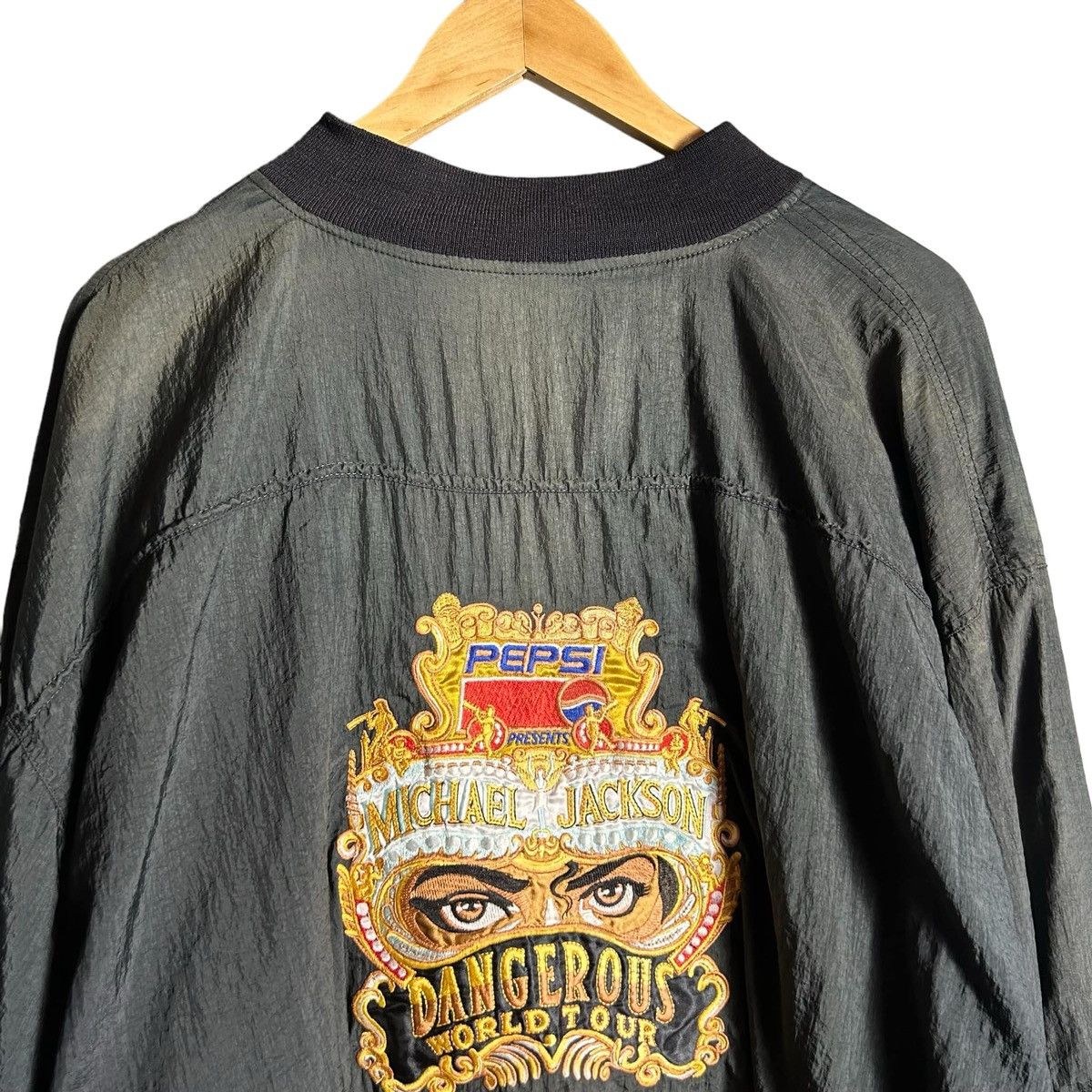 Michael Jackson Vintage 90s Michael Jackson Dangerous Pepsi Tour Jacket Size US XL / EU 56 / 4 - 5 Thumbnail