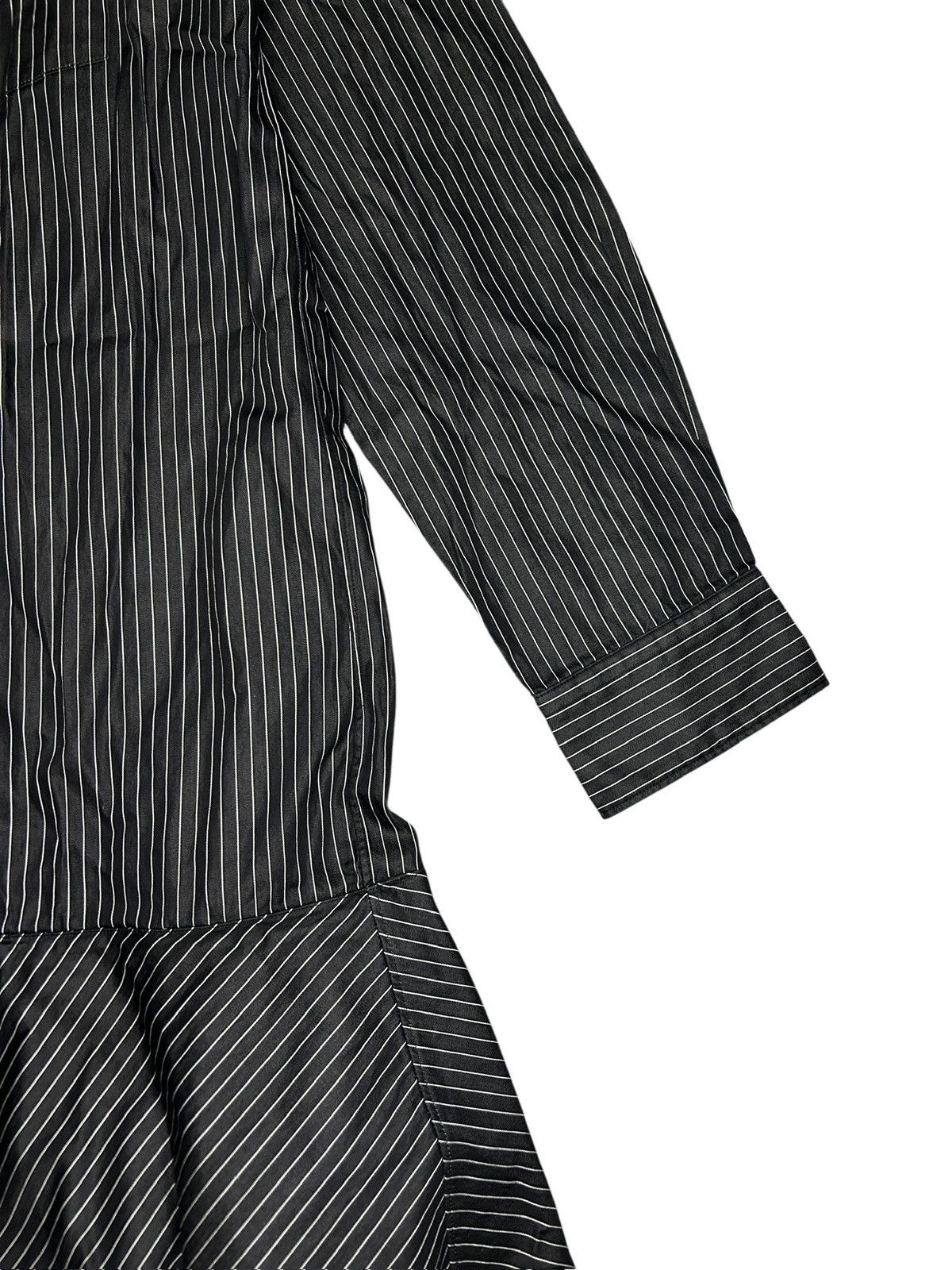 Comme des Garcons Homme Plus F/W 23 Stripe Peplum Shirt Size US S / EU 44-46 / 1 - 8 Thumbnail