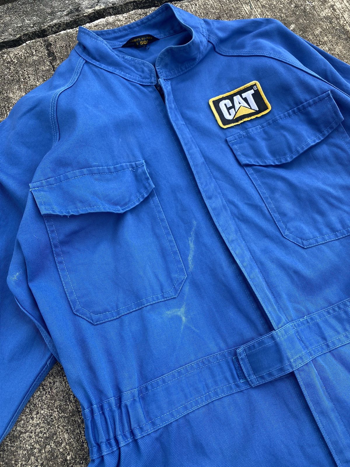 Caterpillar Vintage Distressed Caterpillar Overalls Jumpsuits Size US 38 / EU 54 - 2 Thumbnail