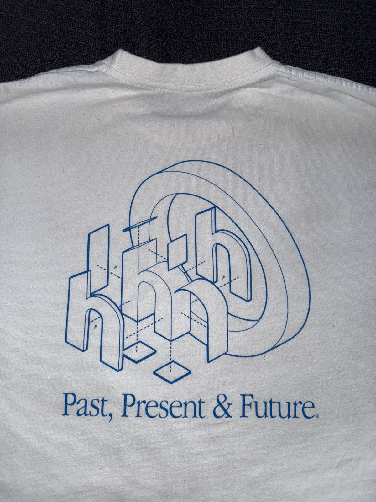 HIDDEN Hidden NY PPF Deconstructed Tee White Blue Medium Size US M / EU 48-50 / 2 - 8 Thumbnail