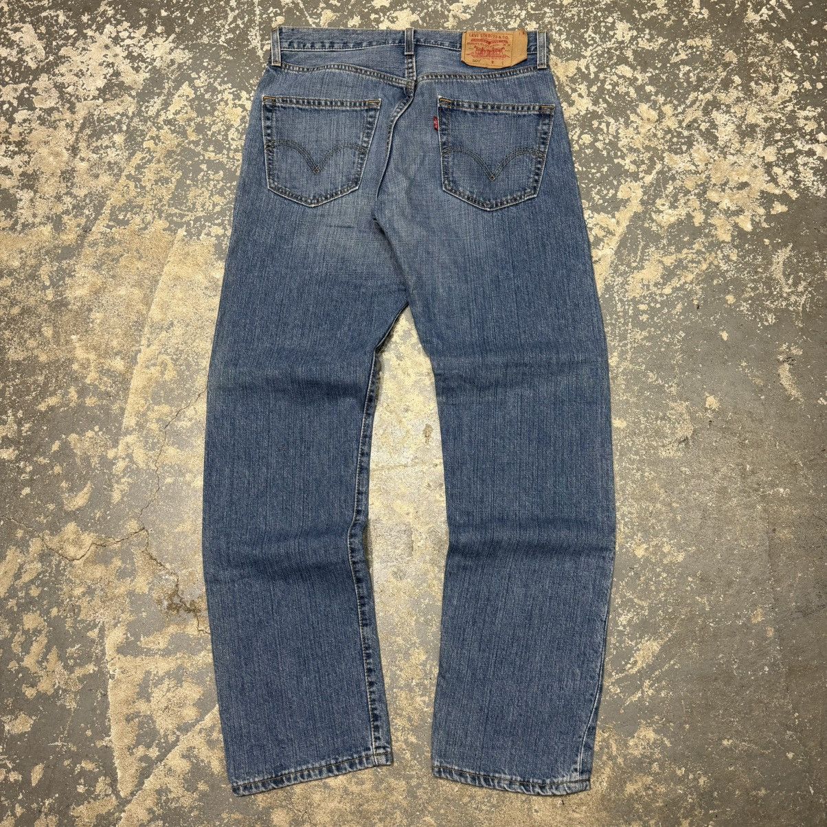 Vintage Levi’s 501 Button Fly Light Blue Denim Jeans