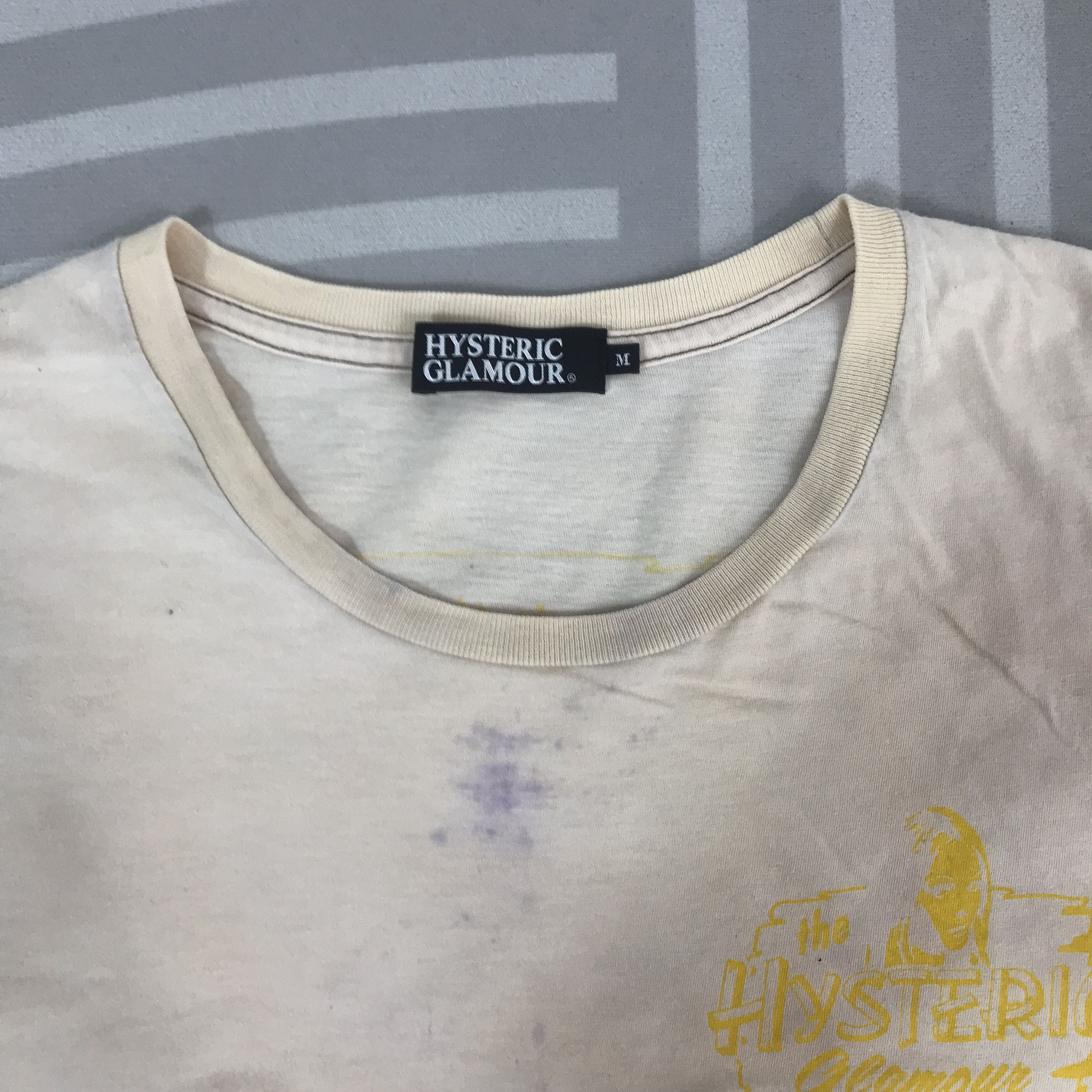 Hysteric Glamour Vintage Hysteric Glamour Acid Wash T-Shirt Size US M / EU 48-50 / 2 - 7 Thumbnail