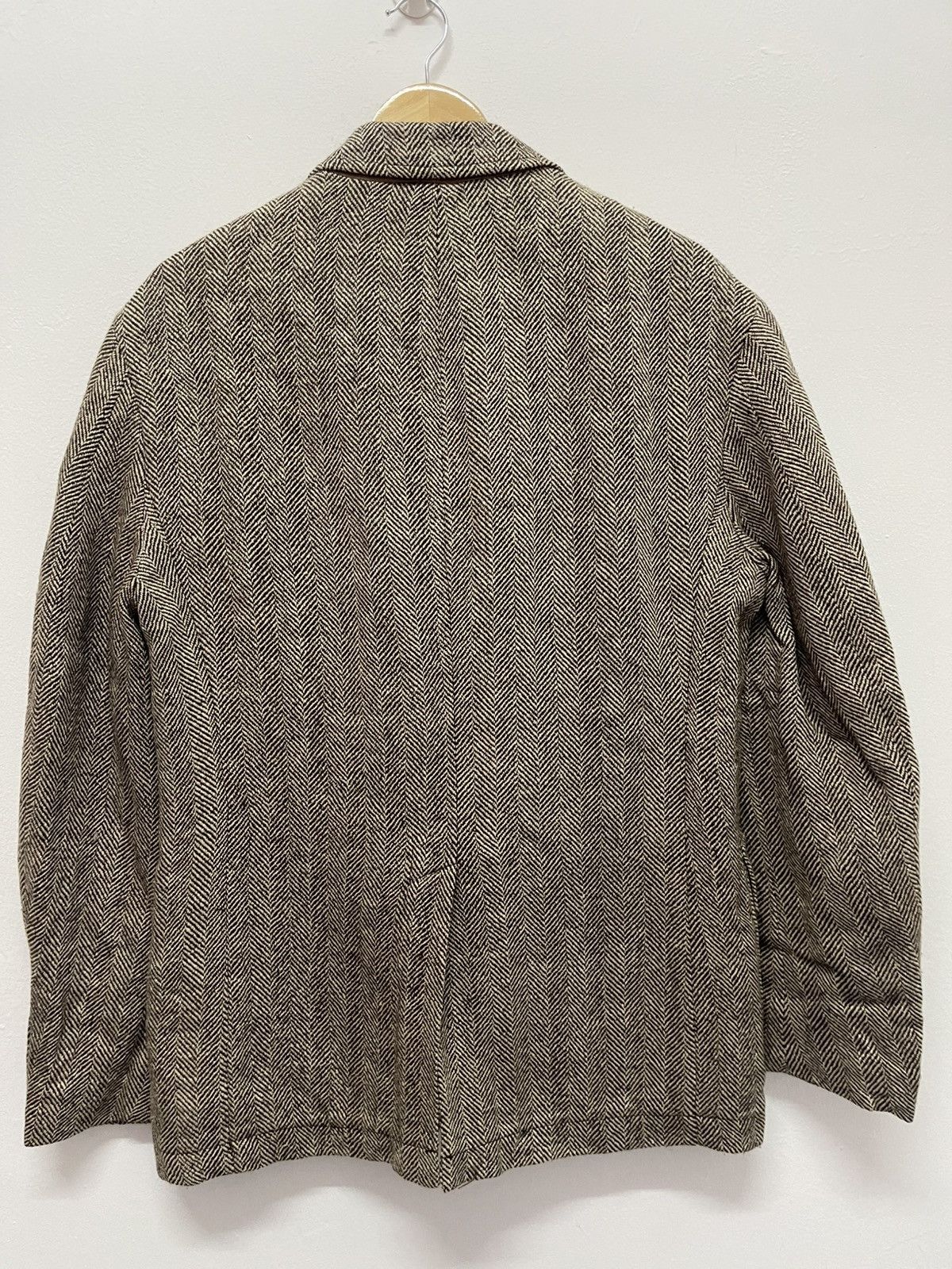 Polo Ralph Lauren Vintage POLO RALPH LAUREN HOUNDSTOOTH Coats Size 38R - 2 Thumbnail