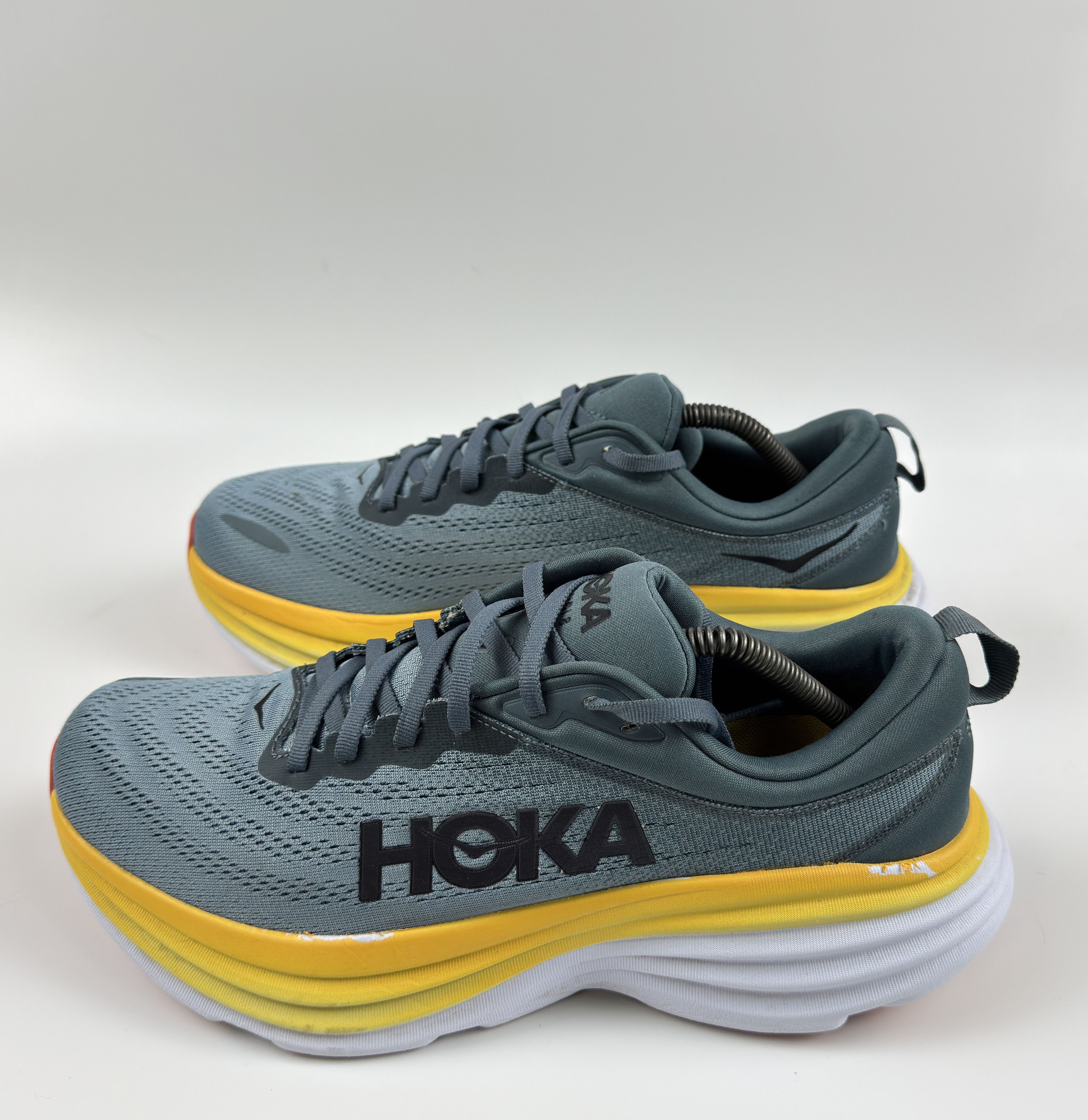 Hoka One One Bondi 8 Goblin Blue/mountaint Spring Running Shoes, Men's (Size 11)