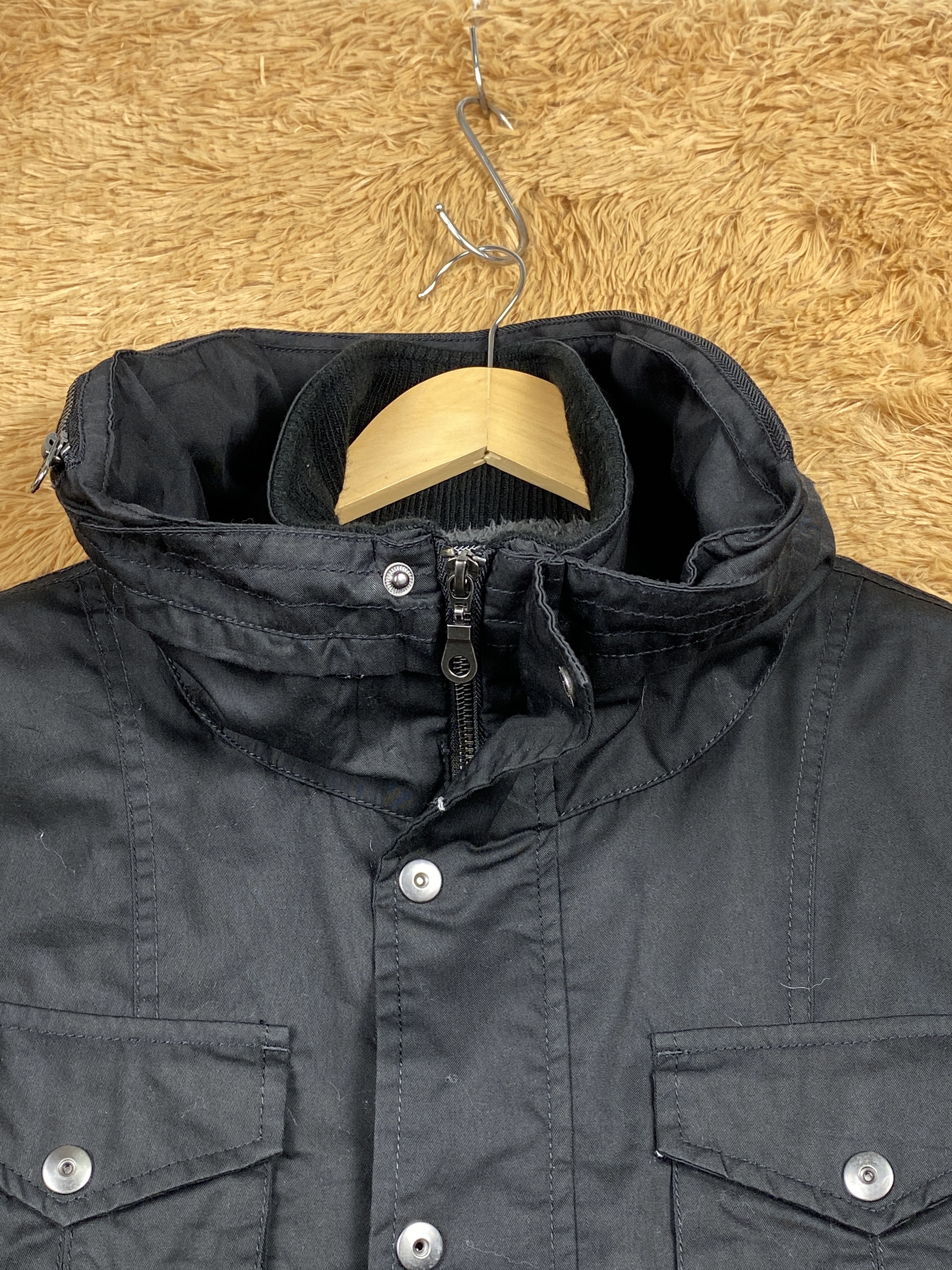 Japanese Brand × Vintage Vintage Panaspur Sherpa Lining Zip Up Jacket Size US S / EU 44-46 / 1 - 3 Thumbnail