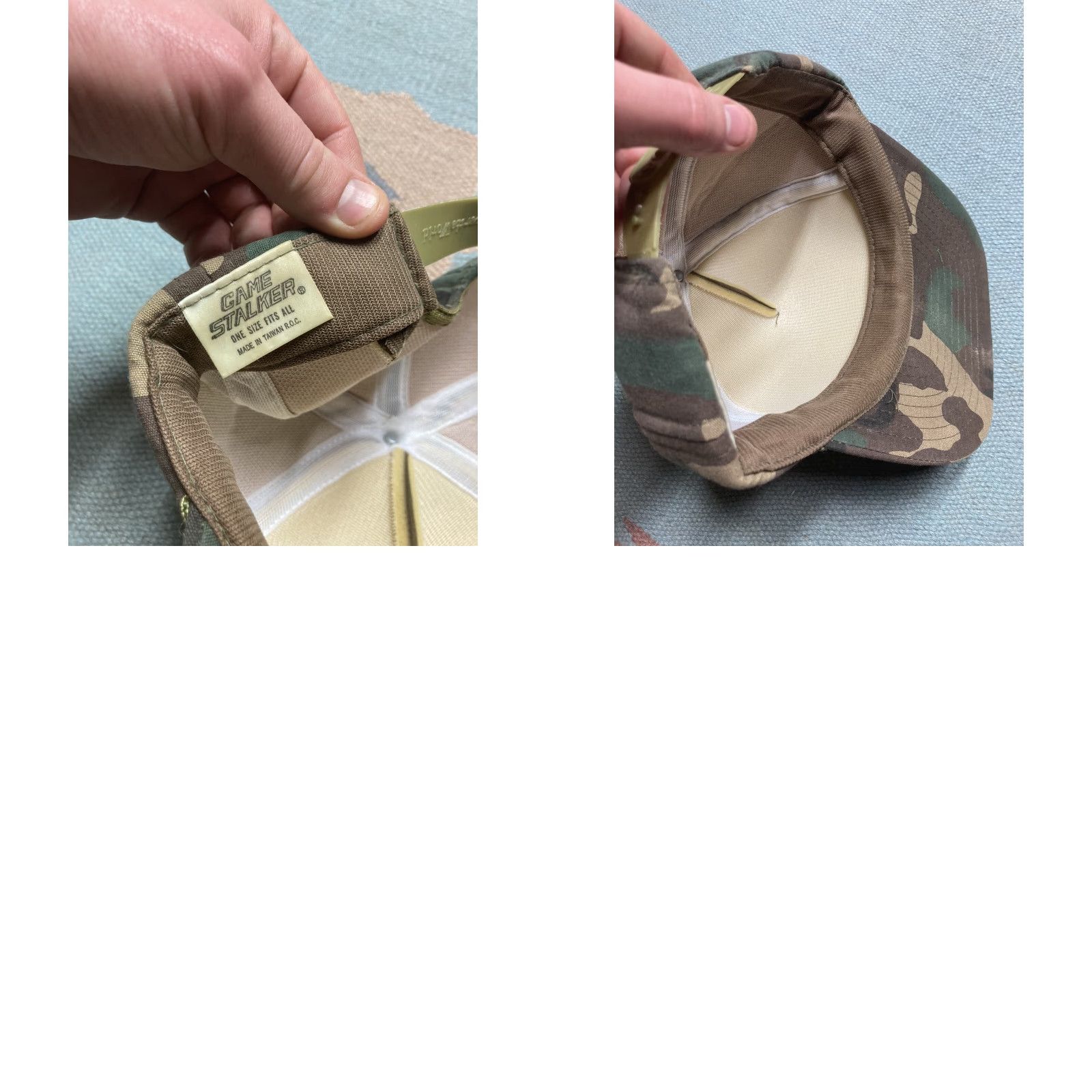 Vintage VINTAGE SnapBack Hat Camouflage Woodland Blank Camo Hunting 80s 90s Foam Adjustable Men Mens Camouflage 90s Snap-Back Budget Size ONE SIZE - 8 Thumbnail