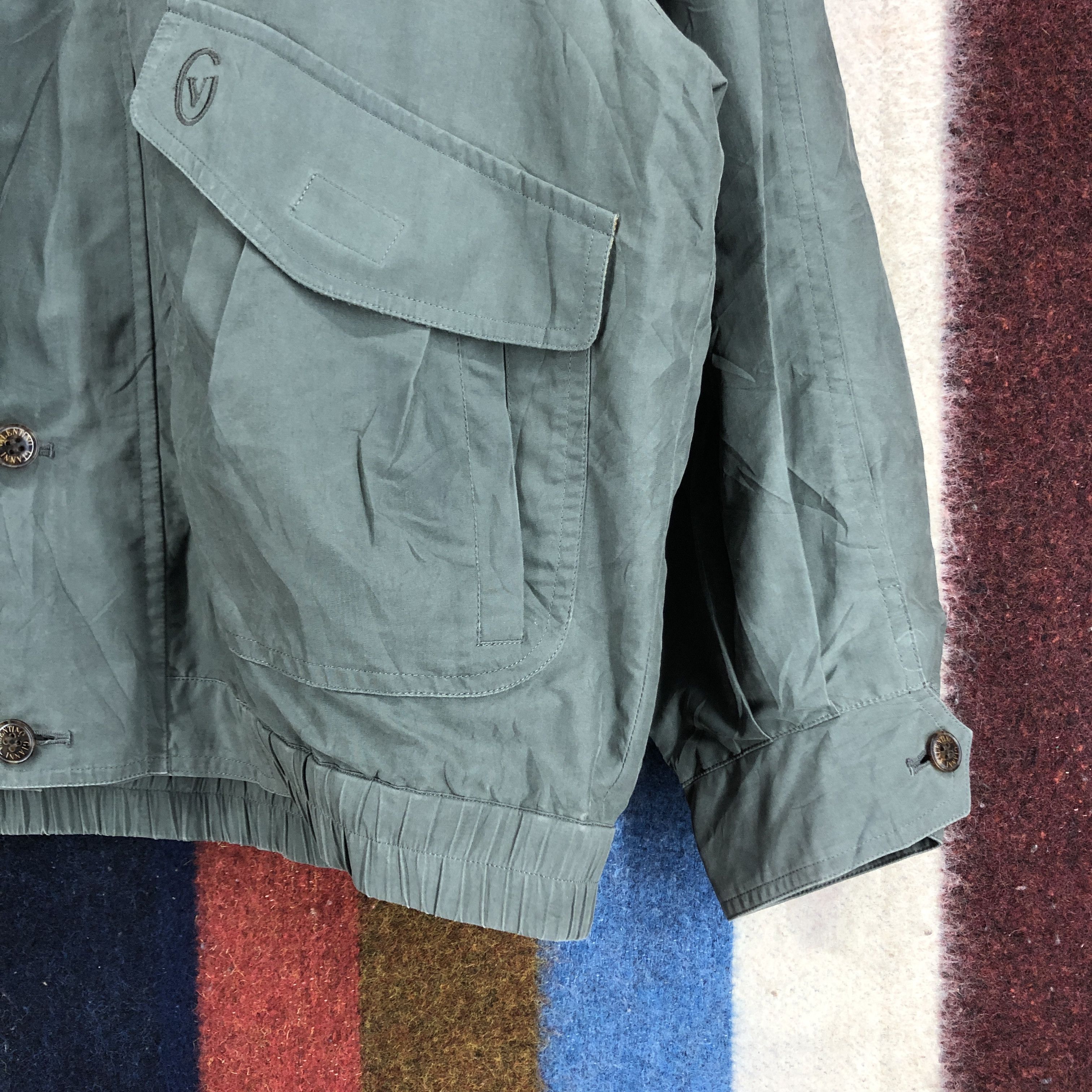 Gianni Valentino GIANNI VALENTINO ITALY Casual Jacket With Hoodie #0485/U Size US L / EU 52-54 / 3 - 7 Thumbnail