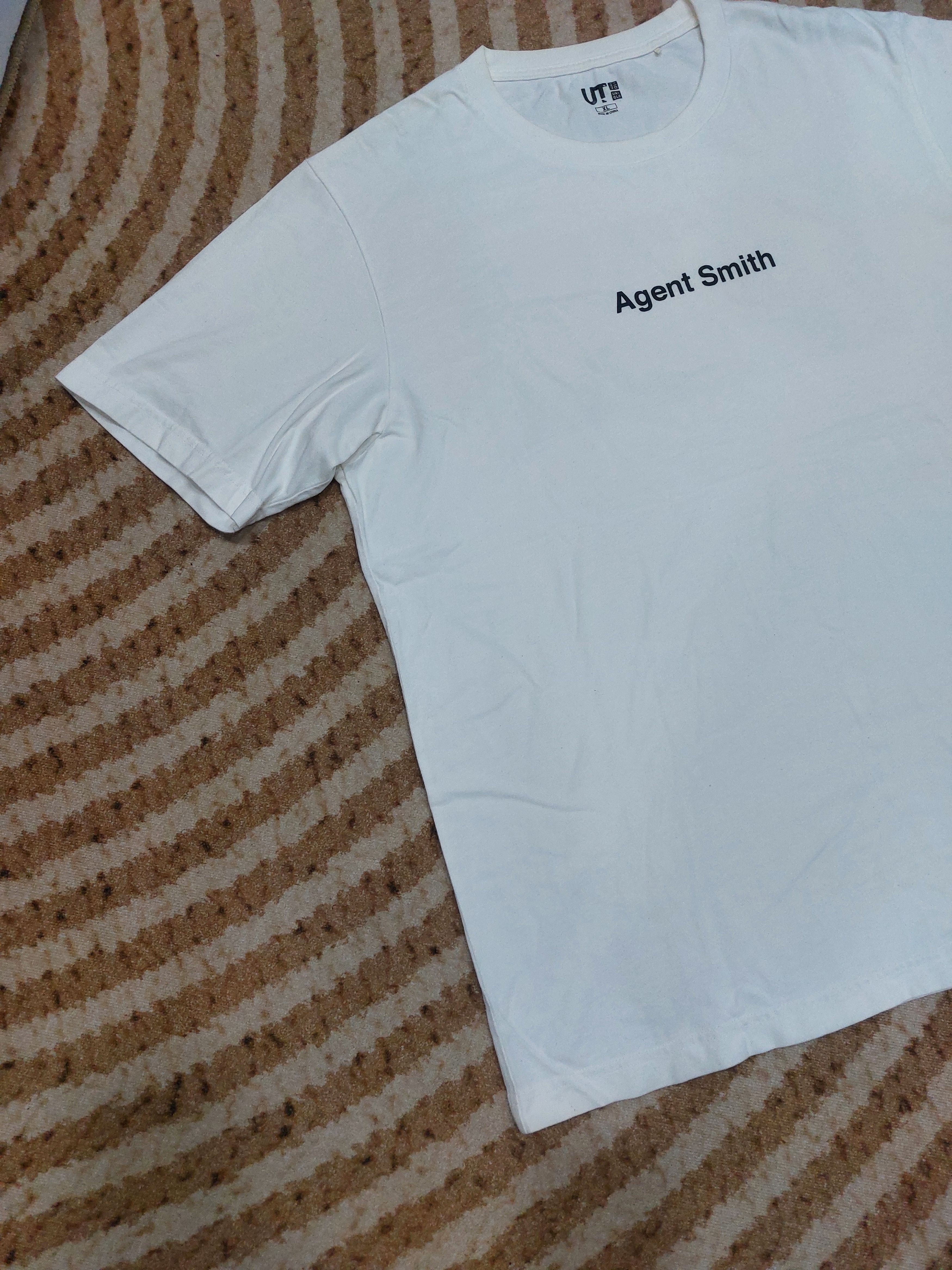 Uniqlo AGENT SMITH MATRIX X UNIQLO TEE Size US XL / EU 56 / 4 - 4 Thumbnail