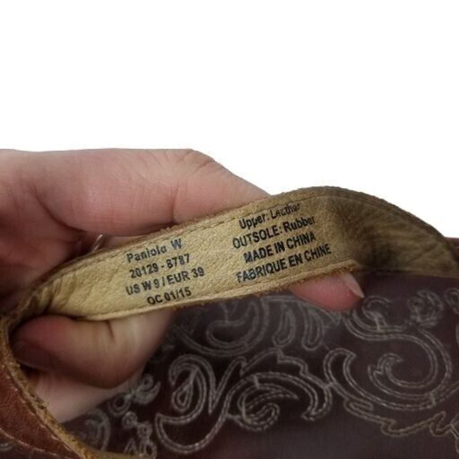 Olukai Olukai Womens Paniolo Leather Flip Flops Thongs Sandals Sz 9 Size US 9 / IT 39 - 8 Thumbnail