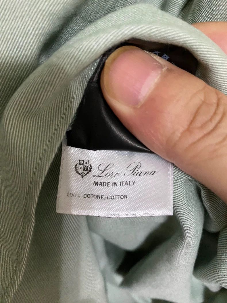 Loro Piana LORO PIANA Pure cotton shirt Size US XL / EU 56 / 4 - 3 Thumbnail