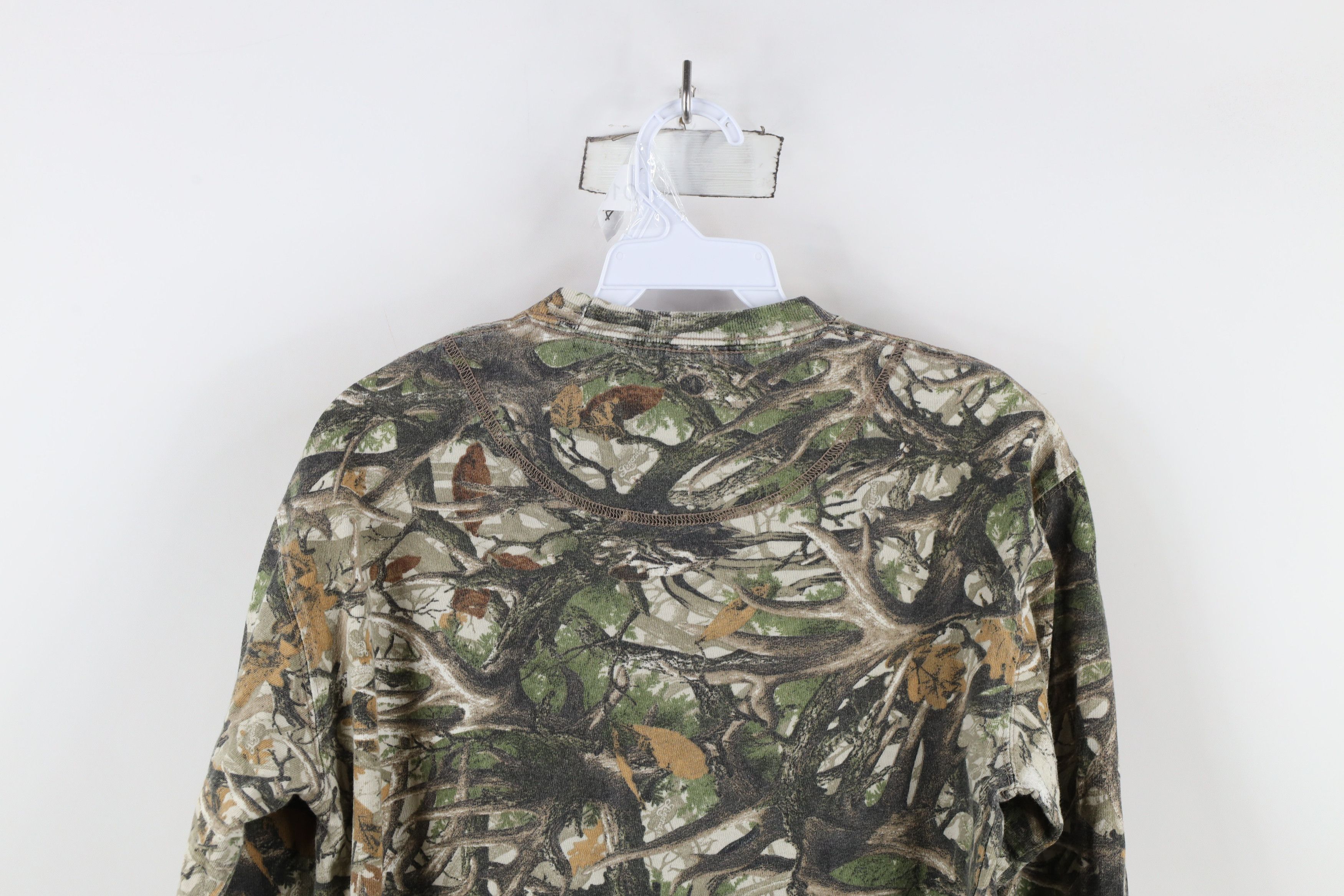 Vintage Vintage Streetwear Whitetail Camouflage Long Sleeve T-Shirt Size US S / EU 44-46 / 1 - 12 Thumbnail