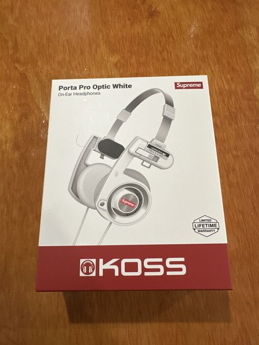 Supreme Supreme Koss PortaPro Headphones White | Grailed